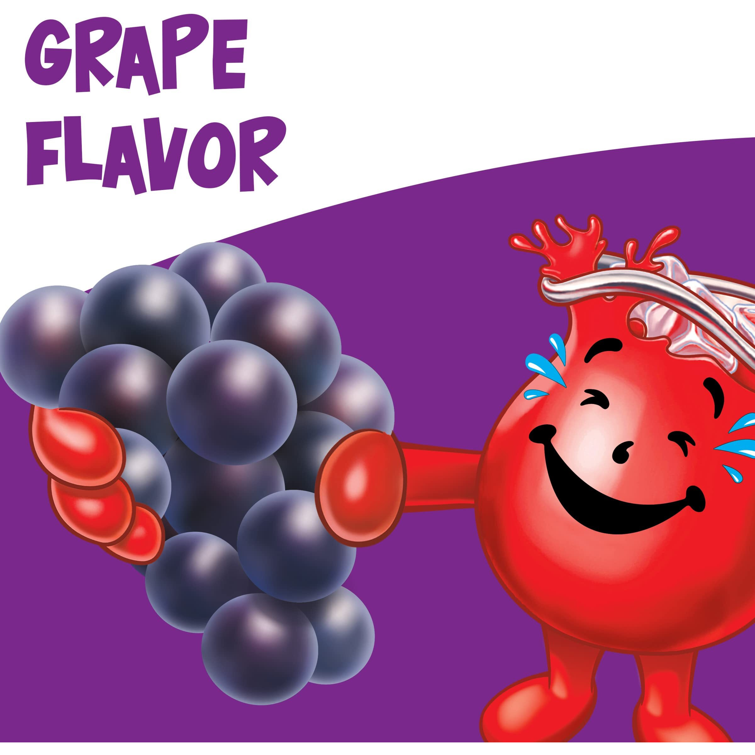 Kool-Aid .14 Oz Soft Drink-Powdered Unsweetened Grape, 48 Count (Pack Of 4)