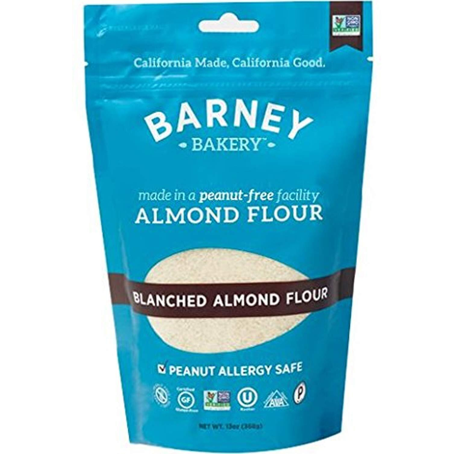 Barney Butter Almond Flour, 13 Ounce, Non-Gmo, Gluten Free, Keto, Paleo, Vegan