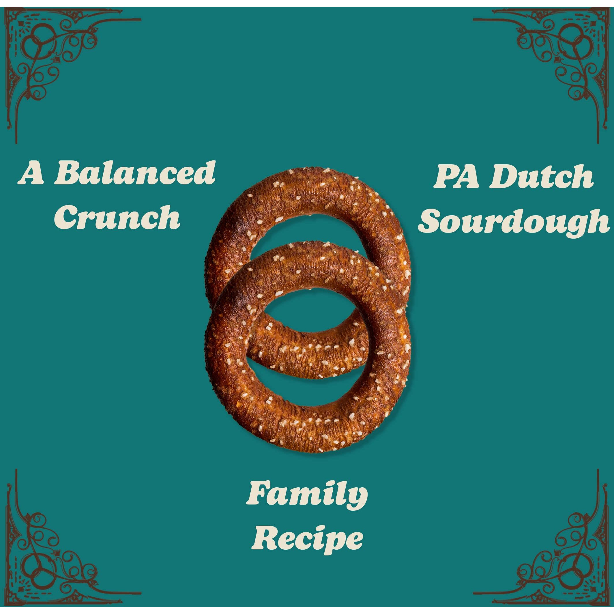 Unique Snacks Sourdough Craft Beer Pretzel Rings, Delicious Homestyle Baked Snack Bag, Vegan, Ou Kosher, And Non-Gmo Food, No Artificial Flavor, 11 Oz. Bag, Pack Of 3