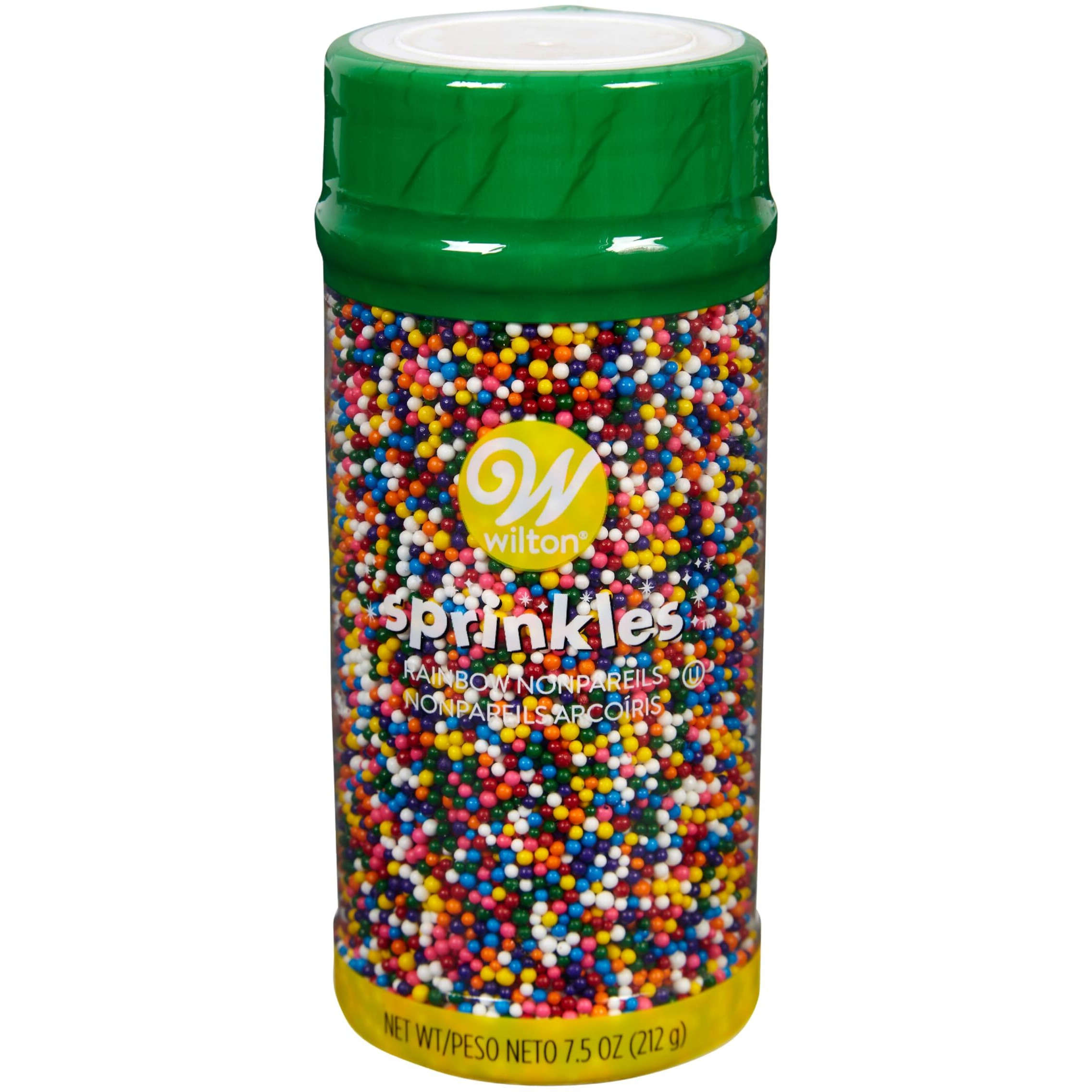 Wilton Rainbow Nonpareils Food Decorative, 7.5-Ounce