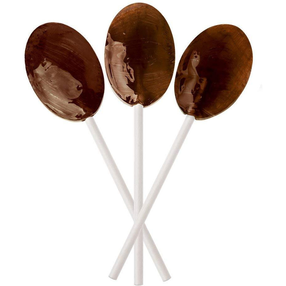 Dr. Johns Sugar Free Candy, Healthy Lollipops With Zero Sugar, Low Calorie Snacks, Keto Friendly Hard Candy Sweets, Chocolate Oval, 60 Count, 1 Lb