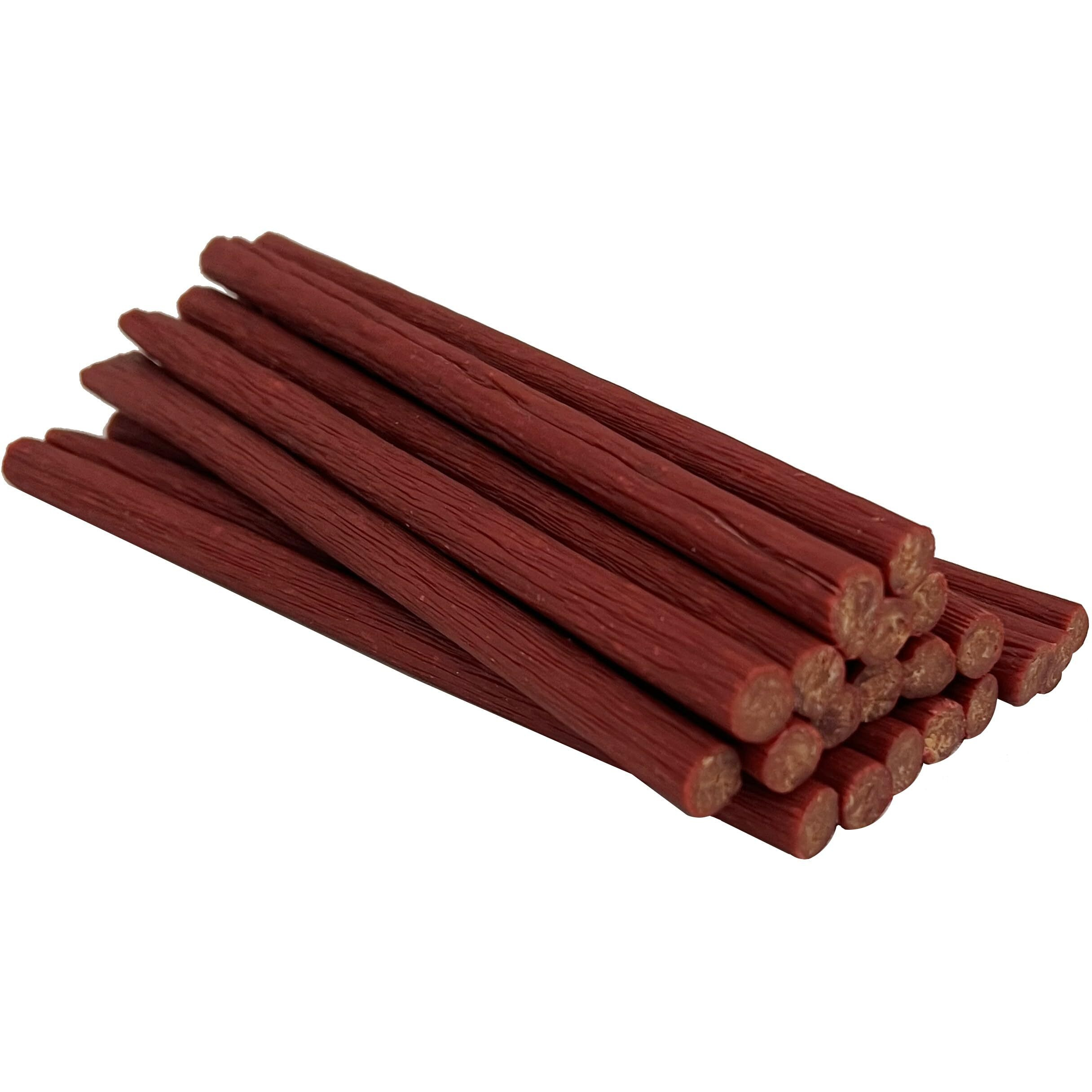 Weavers Hot Beef Sticks (80 Hot And Spicy 7    Beef Sticks Per 40Oz Bag)