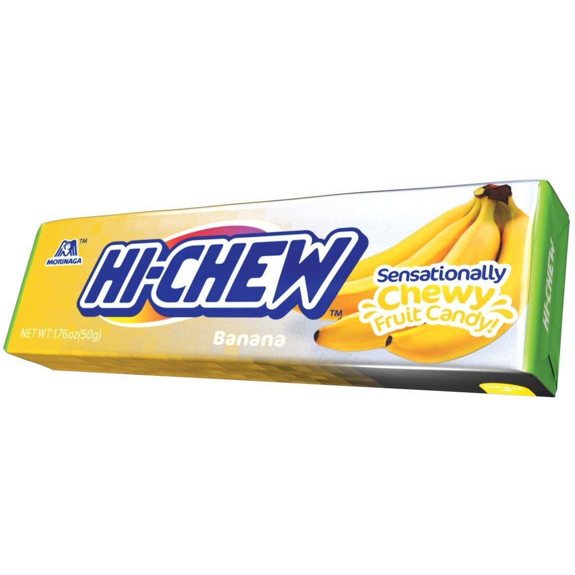 Hi-Chew Sensationally Chewy Japanese Fruit Candy, Banana, 1.76 Ounce (Pack Of 10)