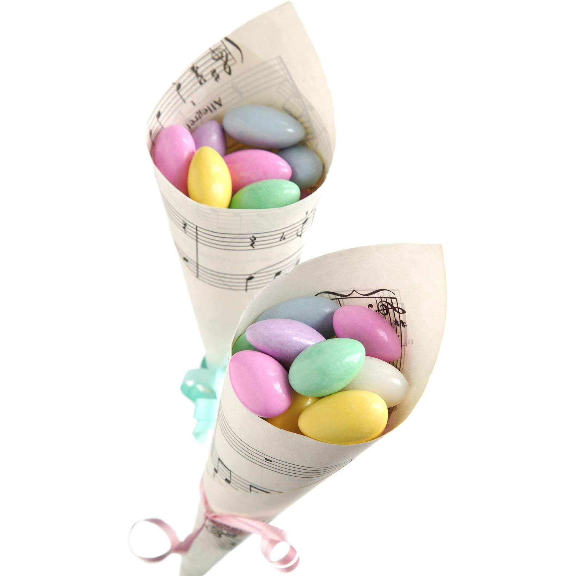 Jordan Almonds Wedding Holiday Party Favor Candies In Colorful Assorted Pastel Mix 12-Pack Of 4 Oz Bags By Sohnrey Family Foods
