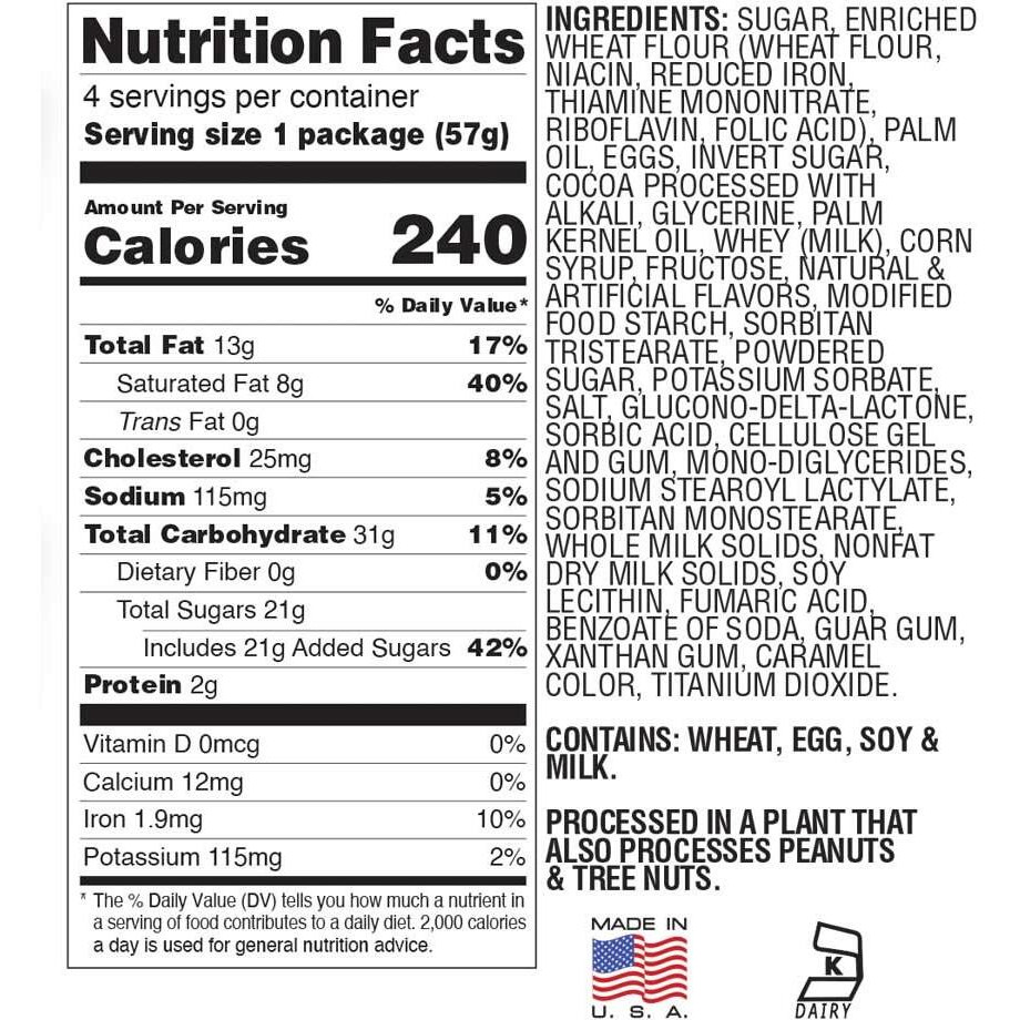 The Original Cakebites By Cookies United, Grab-And-Go Bite-Sized Snack (Chocolate Tuxedo, 2 Ounce (Pack Of 4)