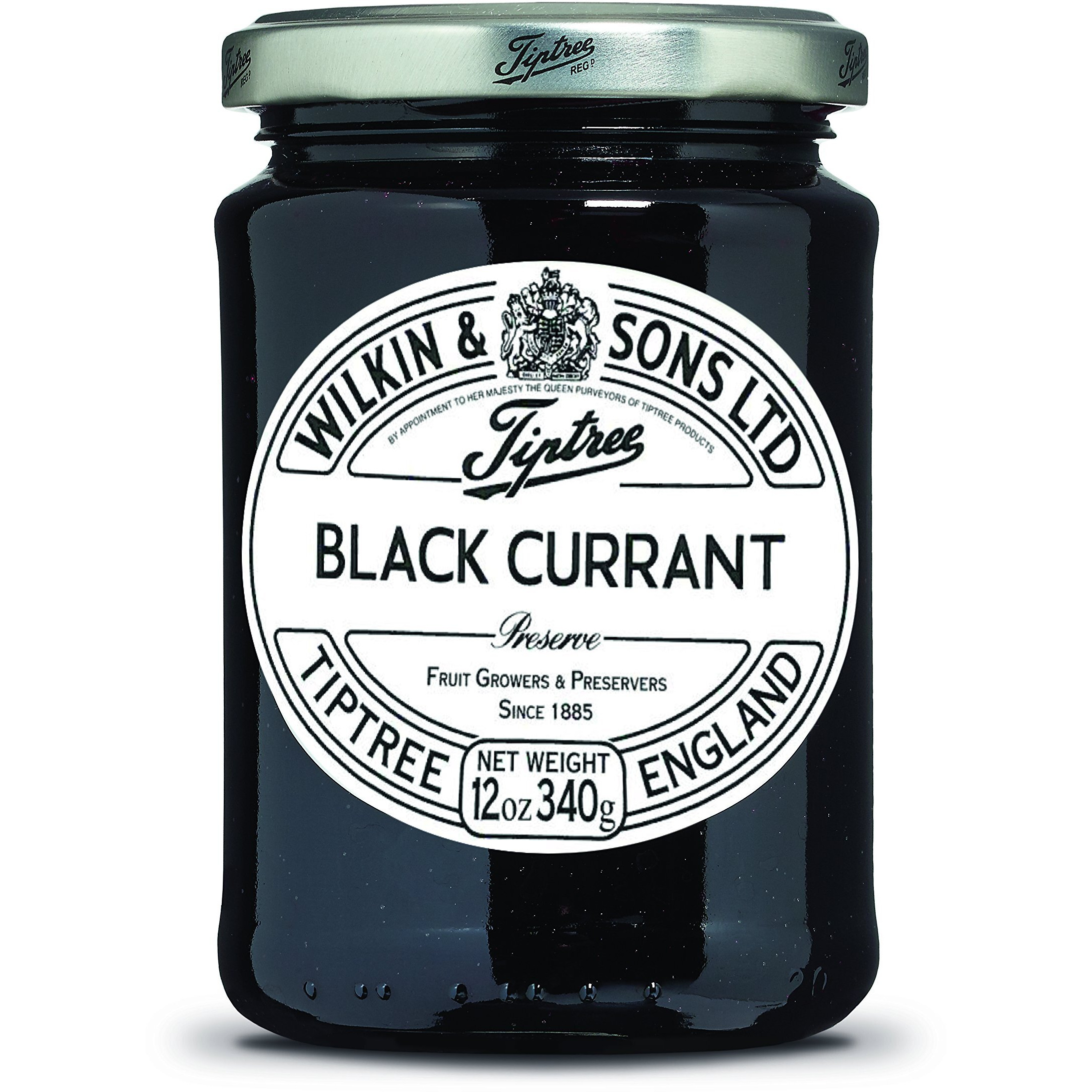 Tiptree Black Currant Preserve, 12 Ounce Jars (Pack Of 6)