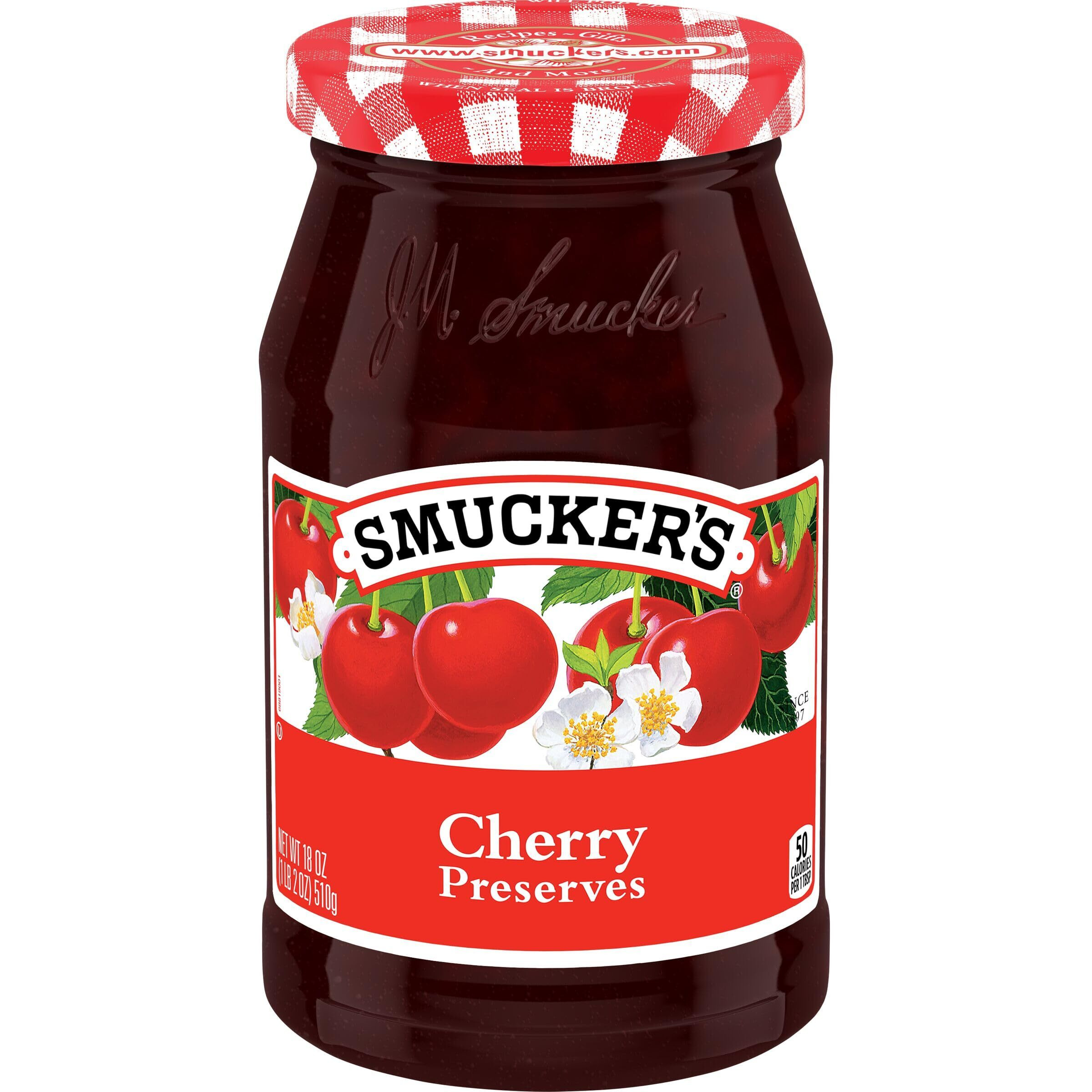 Smucker's Cherry Preserves, 18 Ounce (Pack Of 6)