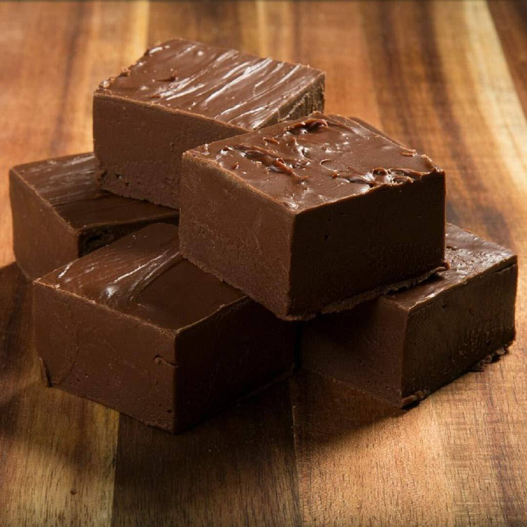Betsy's Fancy Fudge Chocolate Fudge, 1 Lb In 4 Wrapped Pieces, Gluten Free, Fresh Gourmet Candy, Makes Great Gift