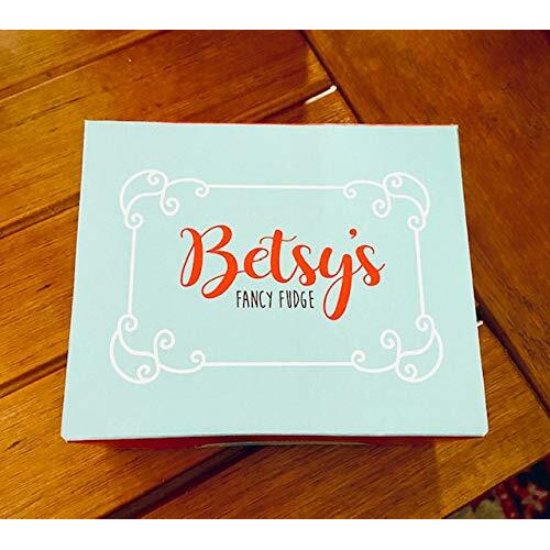 Betsy's Fancy Fudge Chocolate Fudge, 1 Lb In 4 Wrapped Pieces, Gluten Free, Fresh Gourmet Candy, Makes Great Gift