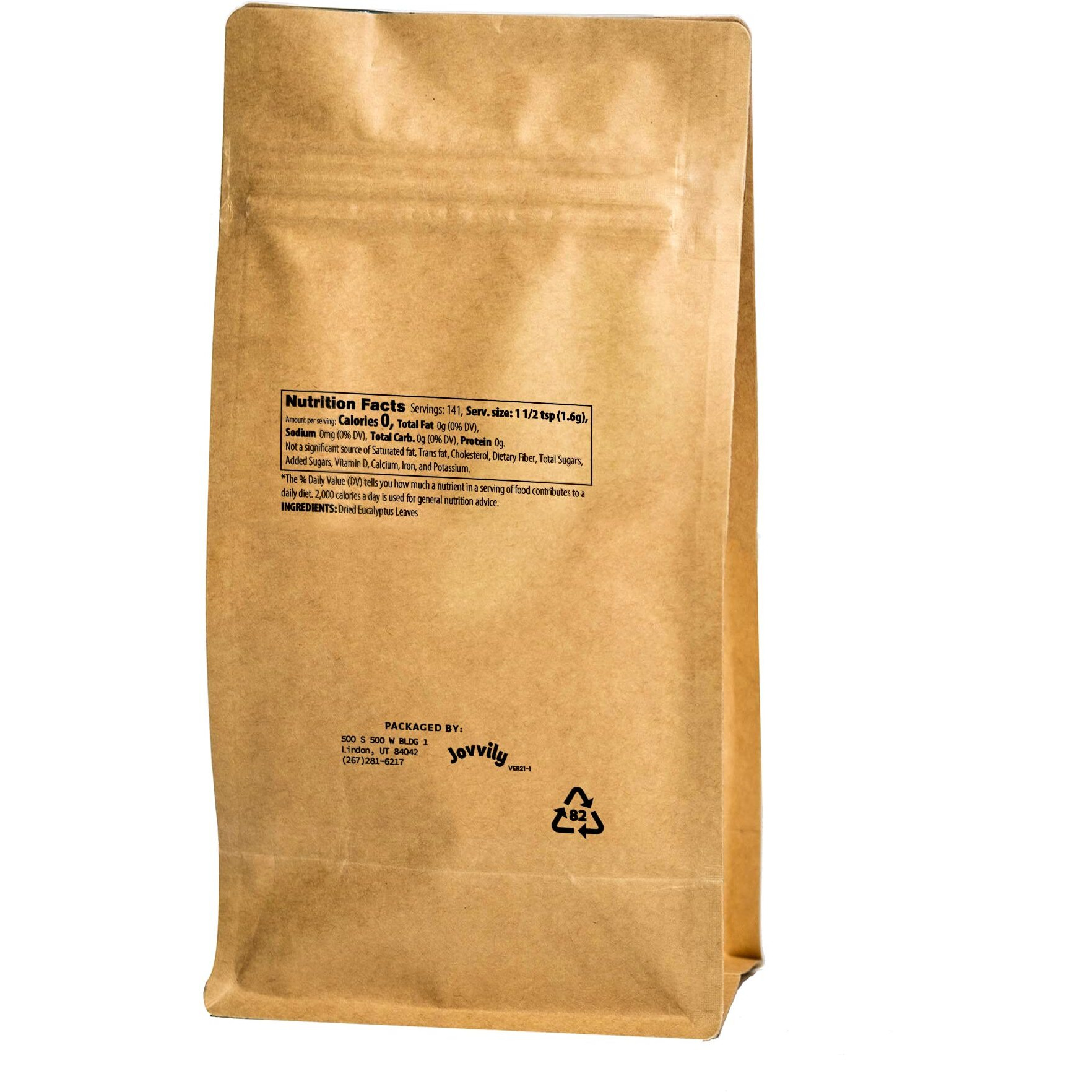 Jovvily Eucalyptus Leaves - 8Oz - Dried - Cut & Sifted - Herbal Tea