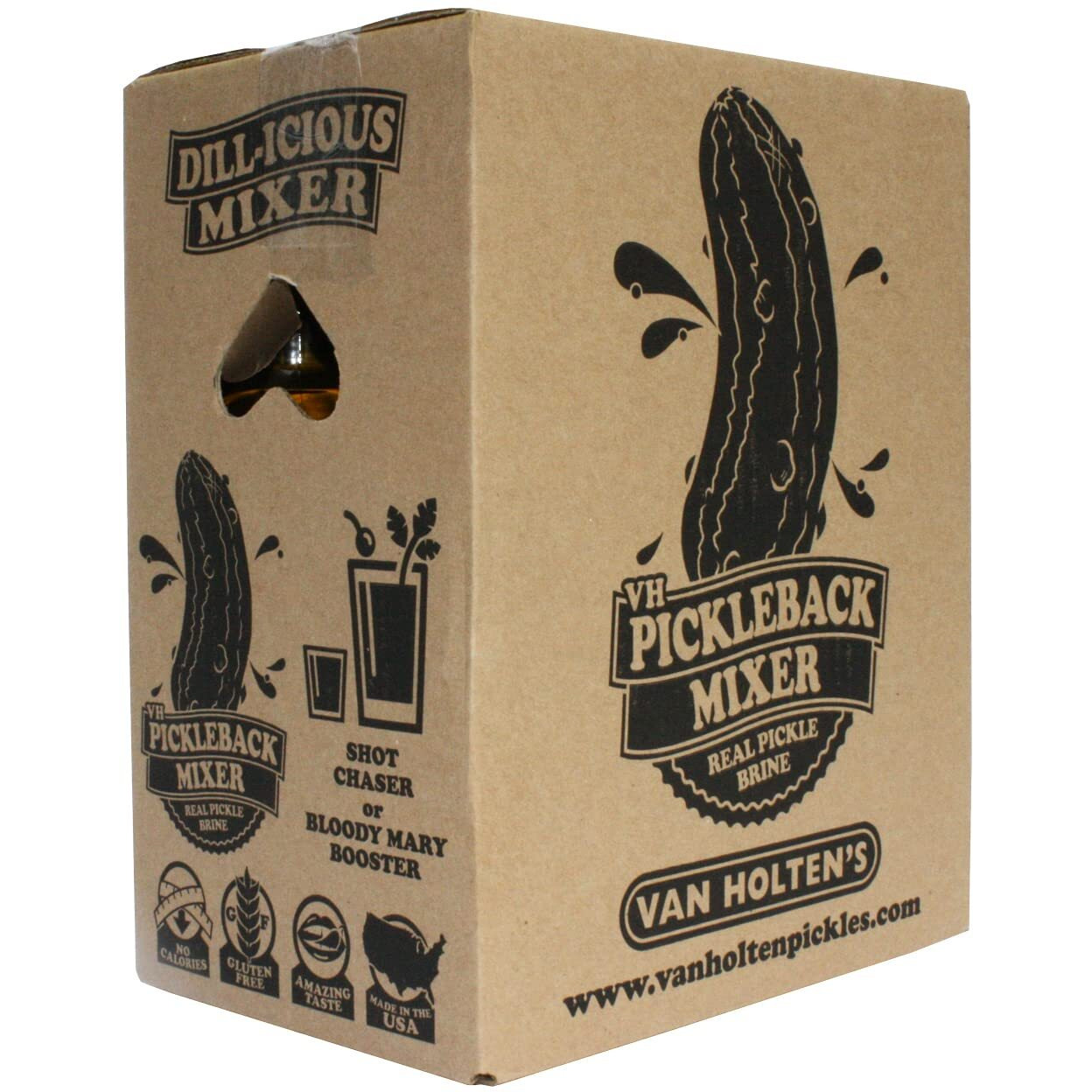 Van Holten's - Pickleback Tapatio Brine 1 Liter - 6 Pack