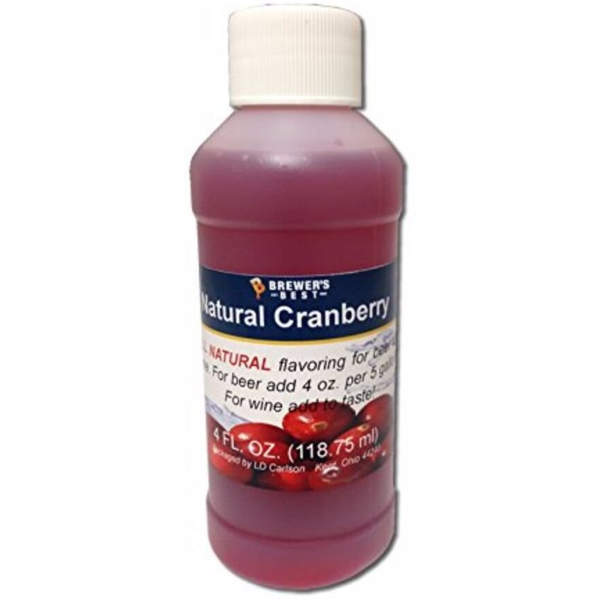 Brewer's Best Natural Beer And Wine Fruit Flavoring (Cranberry)