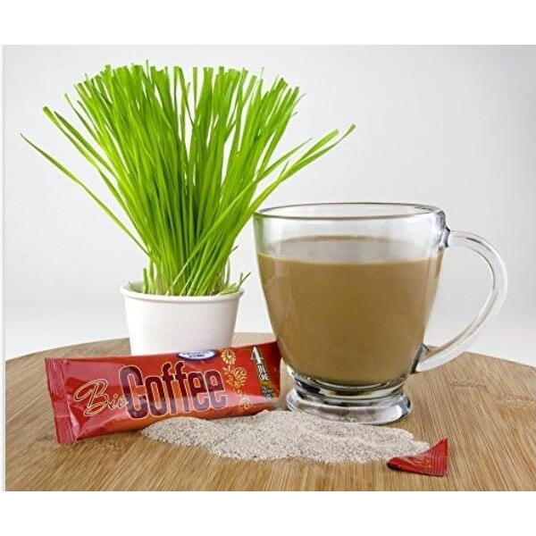 Bio Coffee - New - First Organic Instant Non-Dairy Alkaline Coffee (50 Sachet Bag)