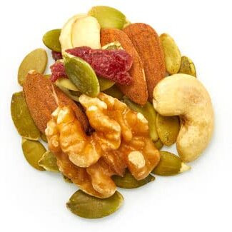 Yupik Organic Protein Boost Trail Mix, 2.2 Lb, A Mix Of Cashews, Almonds, Pumpkin Seeds, Walnut, Cranberries, Pack Of 1