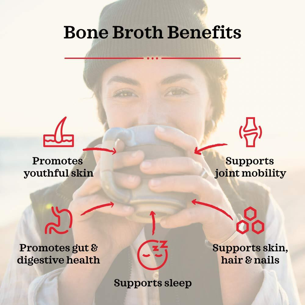 Kettle And Fire Classic Beef Bone Broth, Keto, Paleo, And Whole 30 Approved, Gluten Free, High In Protein And Collagen, 12 Pack