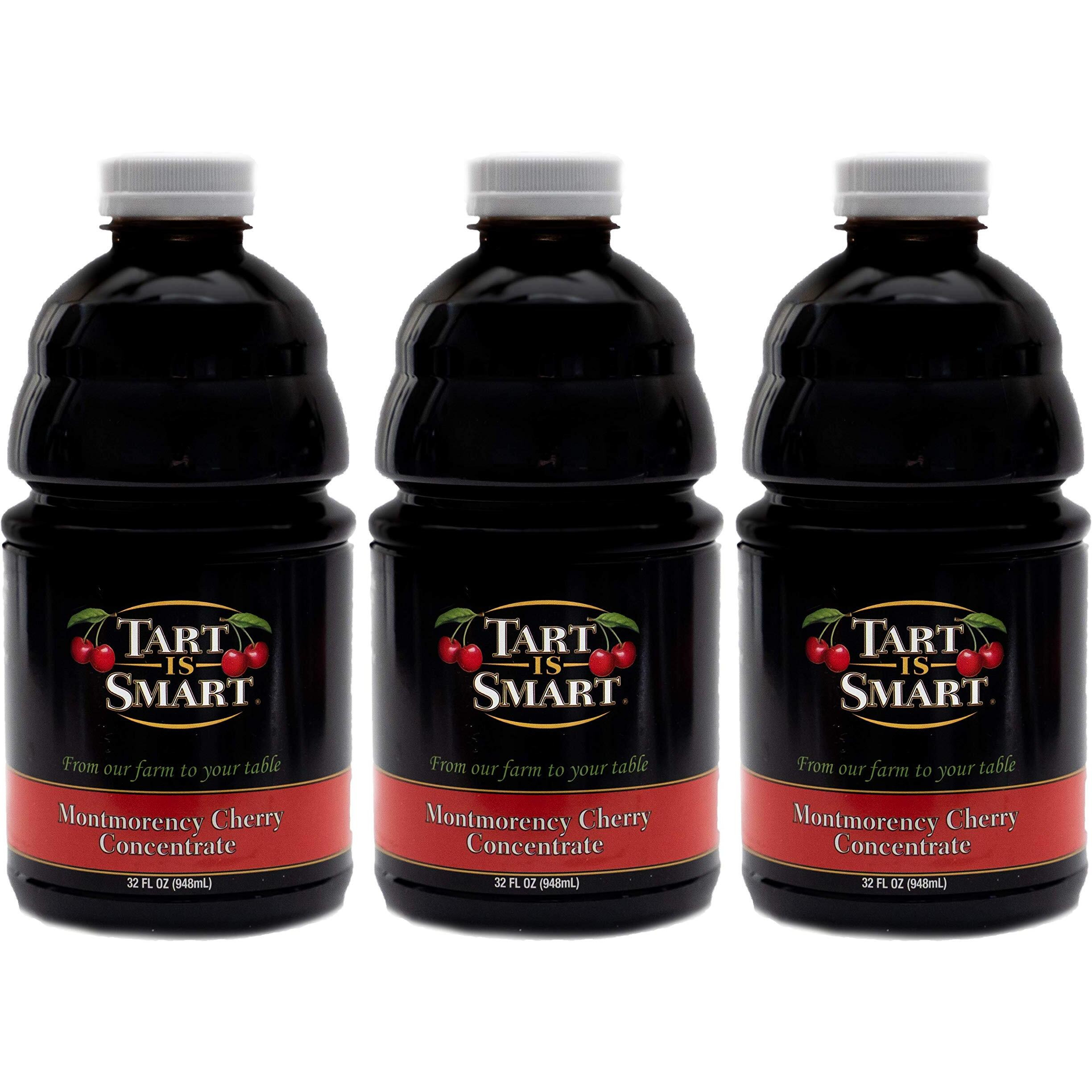 Tart Is Smart, Montmorency Tart Cherry Juice Concentrate, 32 Ounce (Pack Of 3)