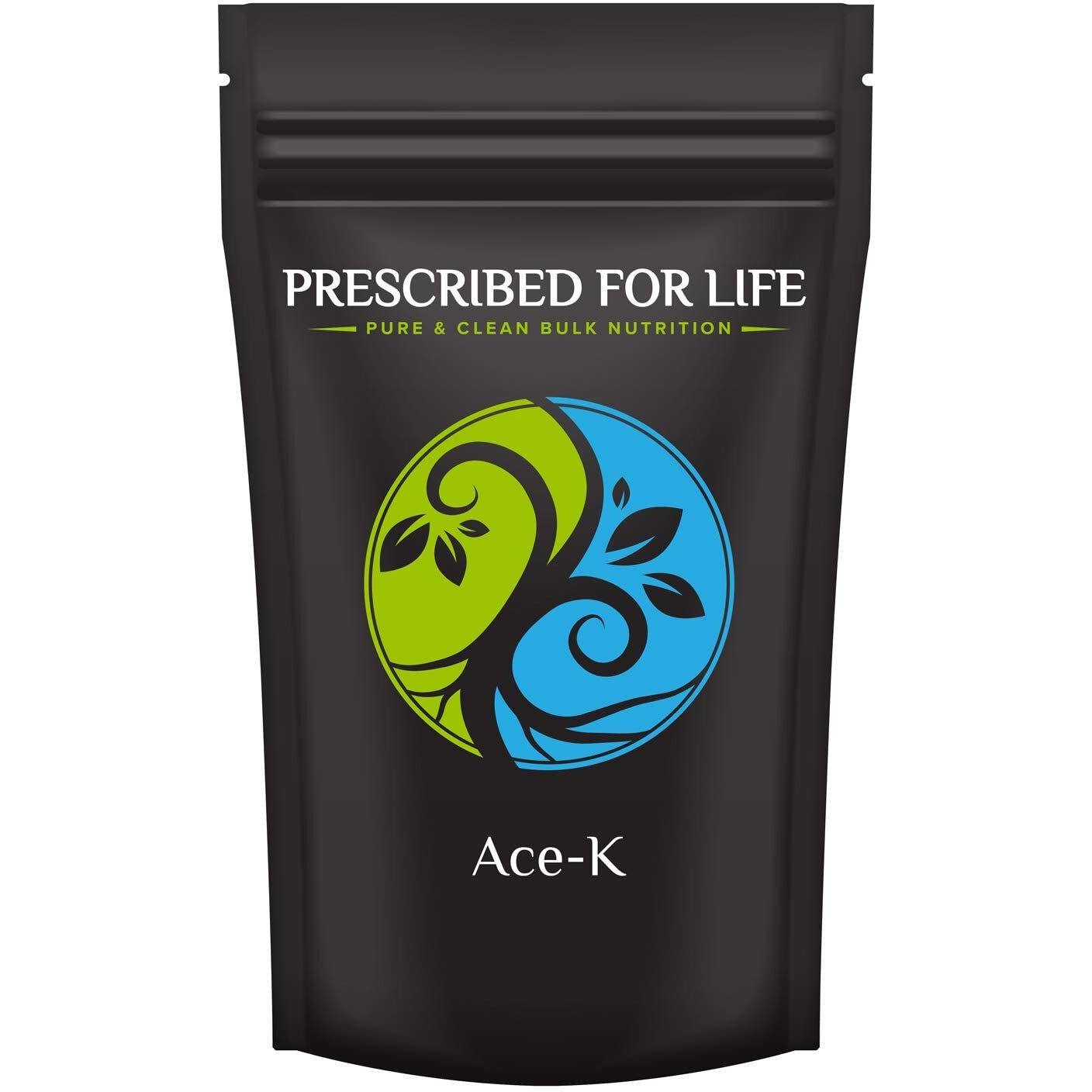 Prescribed For Life Ace K Sweetener | Acesulfame Potassium Powder | 200X Sweeter Than Sugar Zero Calorie Sweetener | Kosher, Semi Natural, Granular Sweetener (25 Kg / 55 Lb)