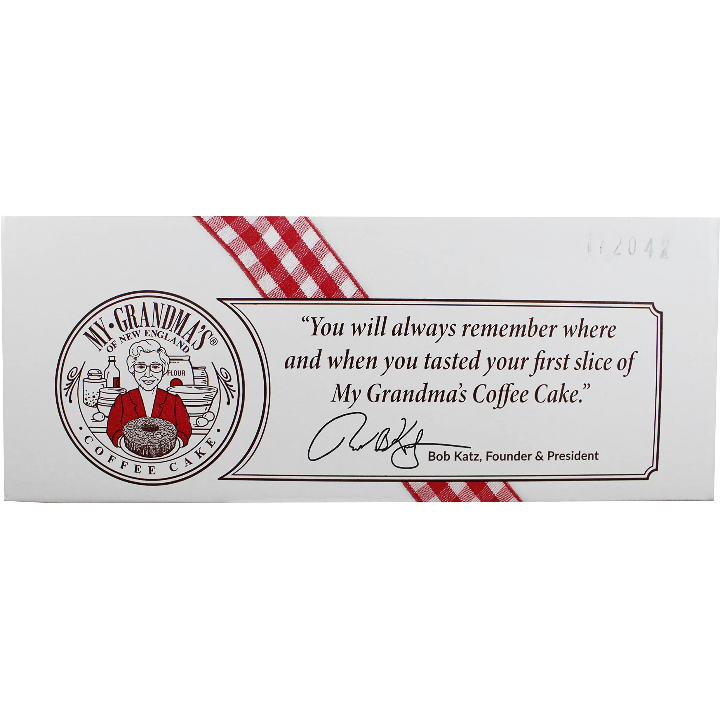 My Grandma's New England Blueberry Coffee Cake - Moist And Flavorful Coffee Cake - Maple Sweetened Cake For Special Occasions - 1.75 Pound (My Grandma's Blueberry Coffee Cake)