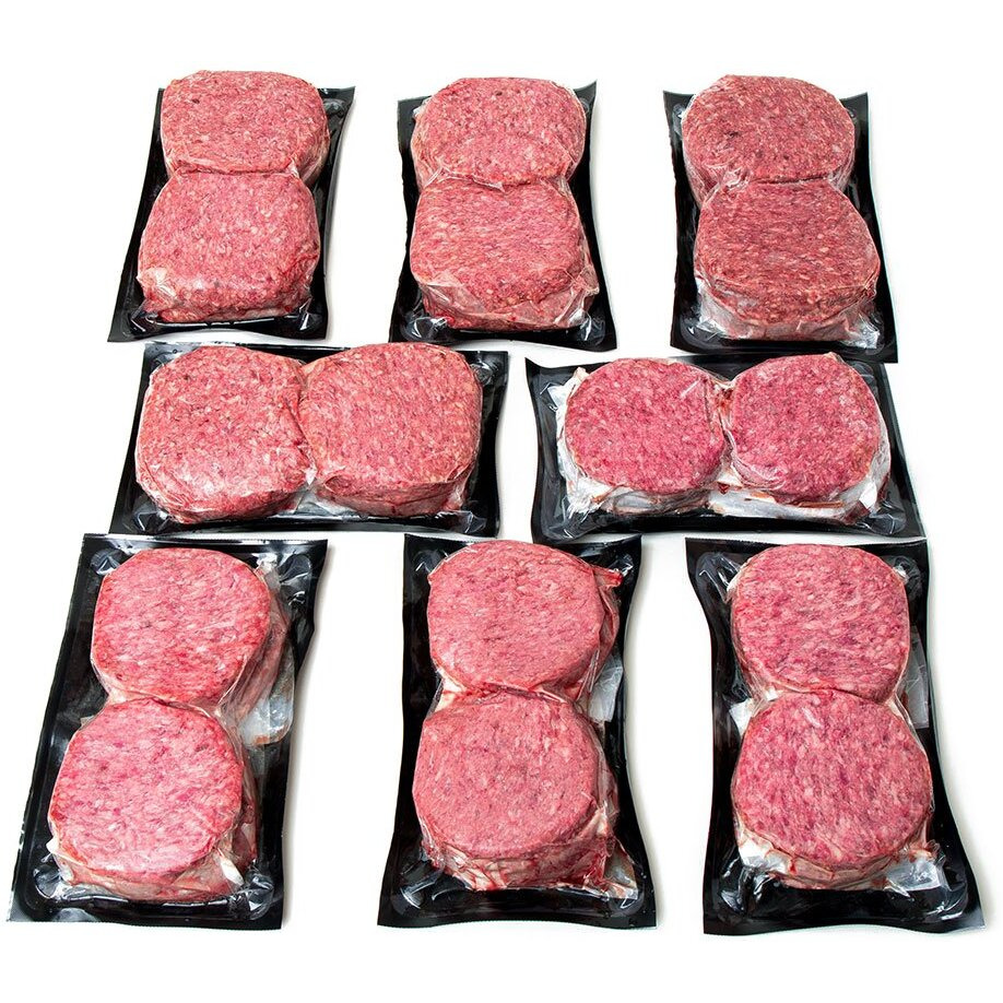 Angus Wagyu Ground Beef Patties By Nebraska Star Beef - The Ultra Premium Package For Family Grilling Events - No Hormones & No Antibiotics