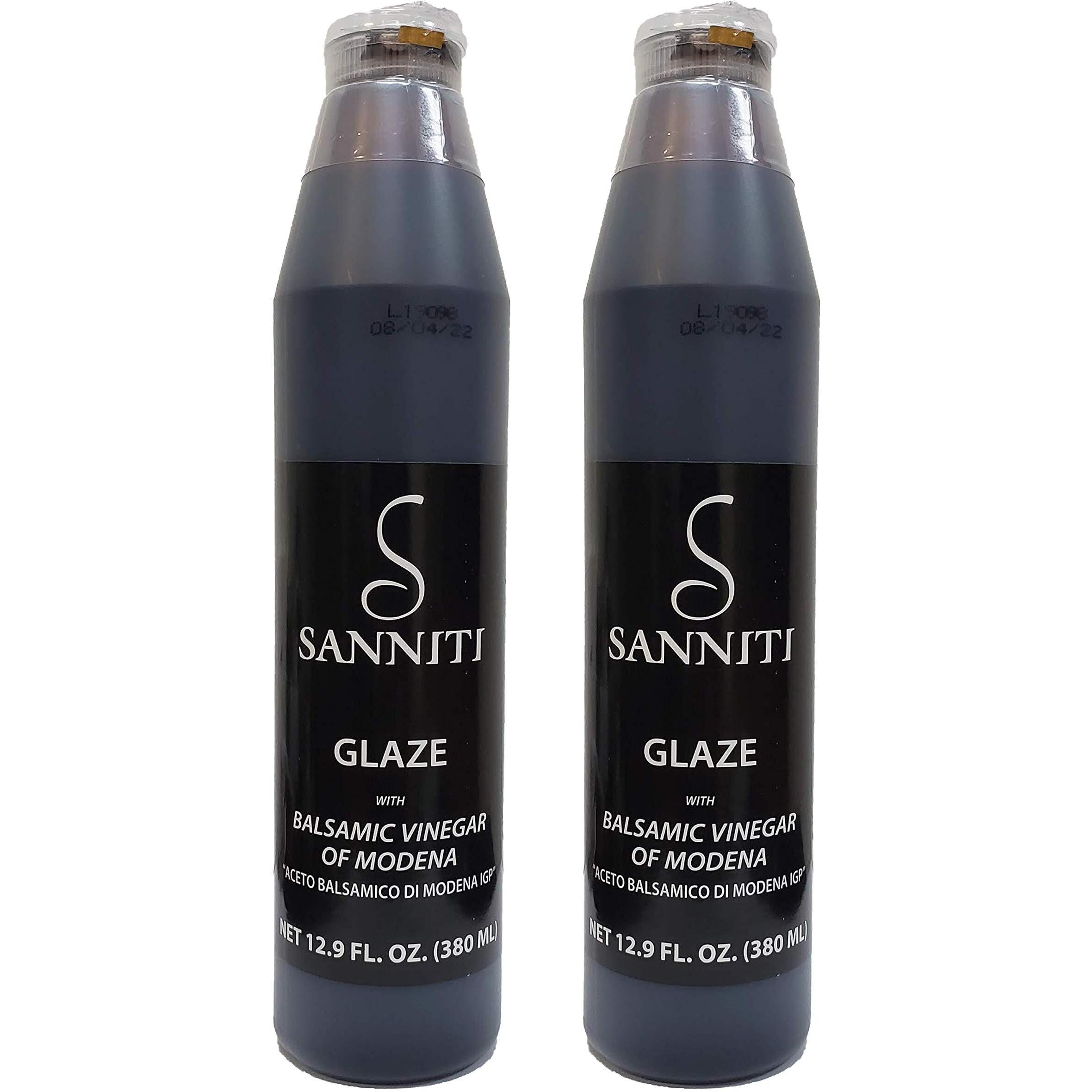 Sanniti Italian Balsamic Vinegar Glaze, 12.9 Ounce (Pack Of 2)