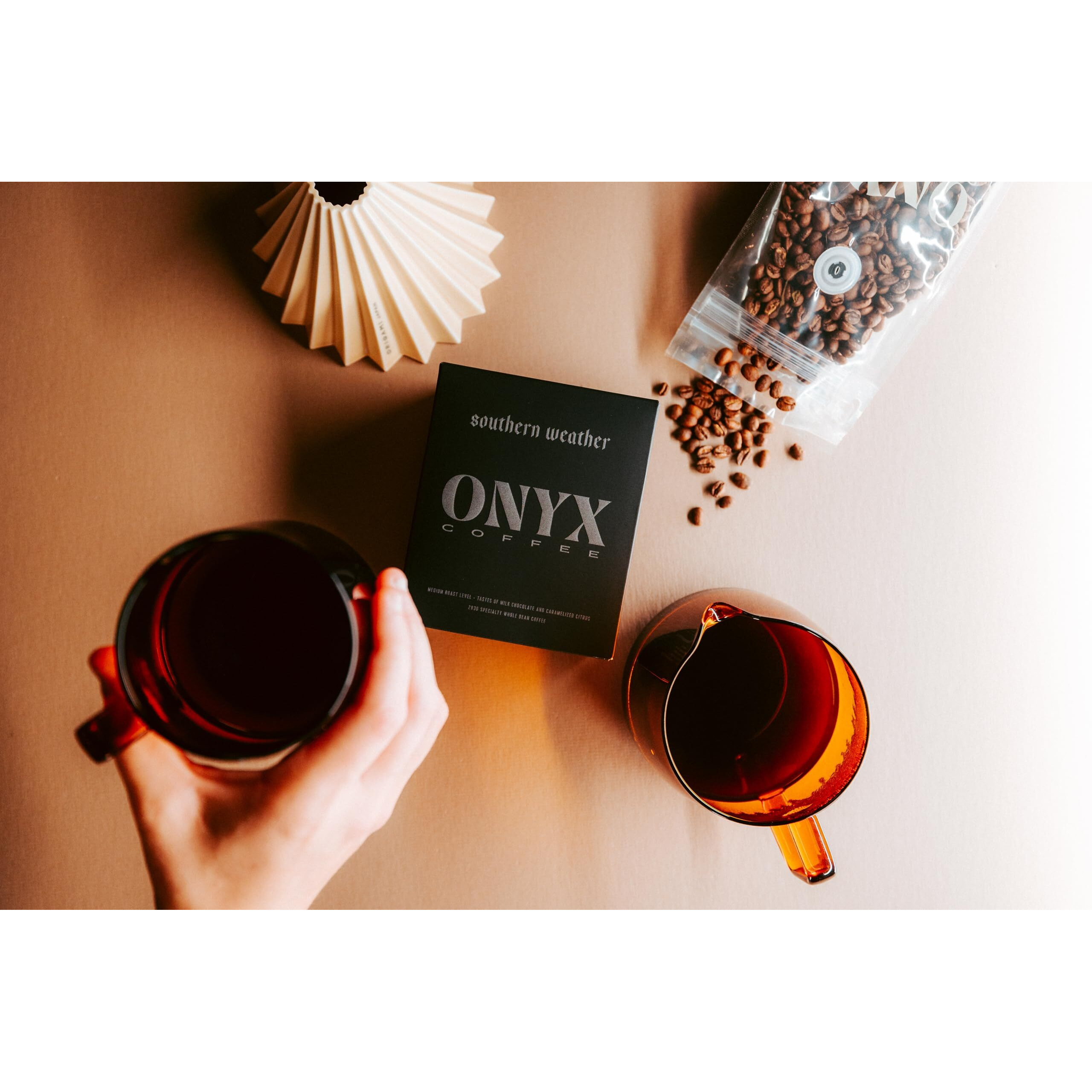 Onyx Coffee Lab Southern Weather Whole Bean Coffee Blend - Medium Roasted Coffee Beans Whole - Specialty Coffee With Notes Of Chocolate, Plum & Walnut