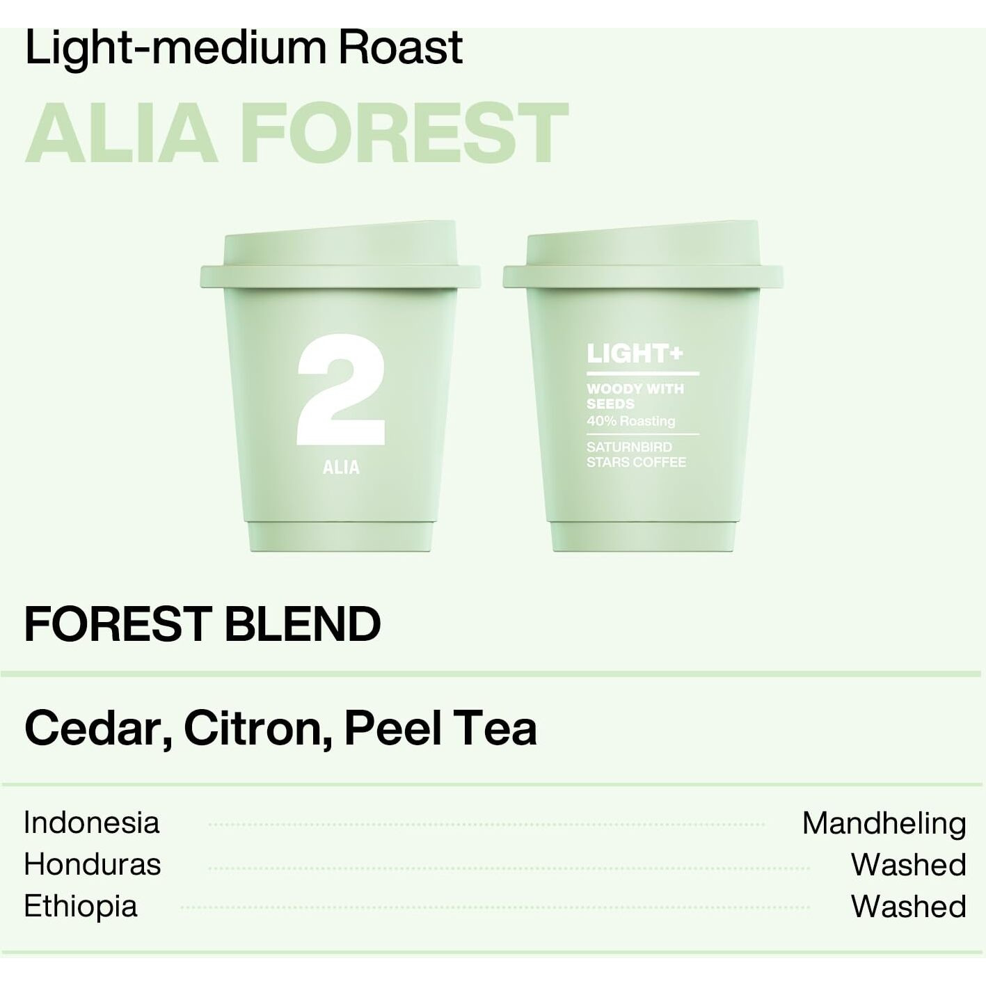 Saturnbird Coffee Instant Cold Brew, Light-Medium Roast (No.2), 100% Arabica Coffee Powder, Enjoy Cold/Hot, 24 Single Serves Perfect For Iced Coffee, Camping, Travel, Home, Office