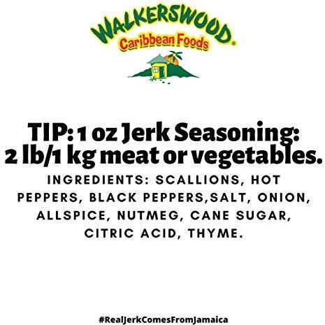 Walkerswood Traditional Jamaican Jerk Seasoning, Mild, 128 Fl Oz
