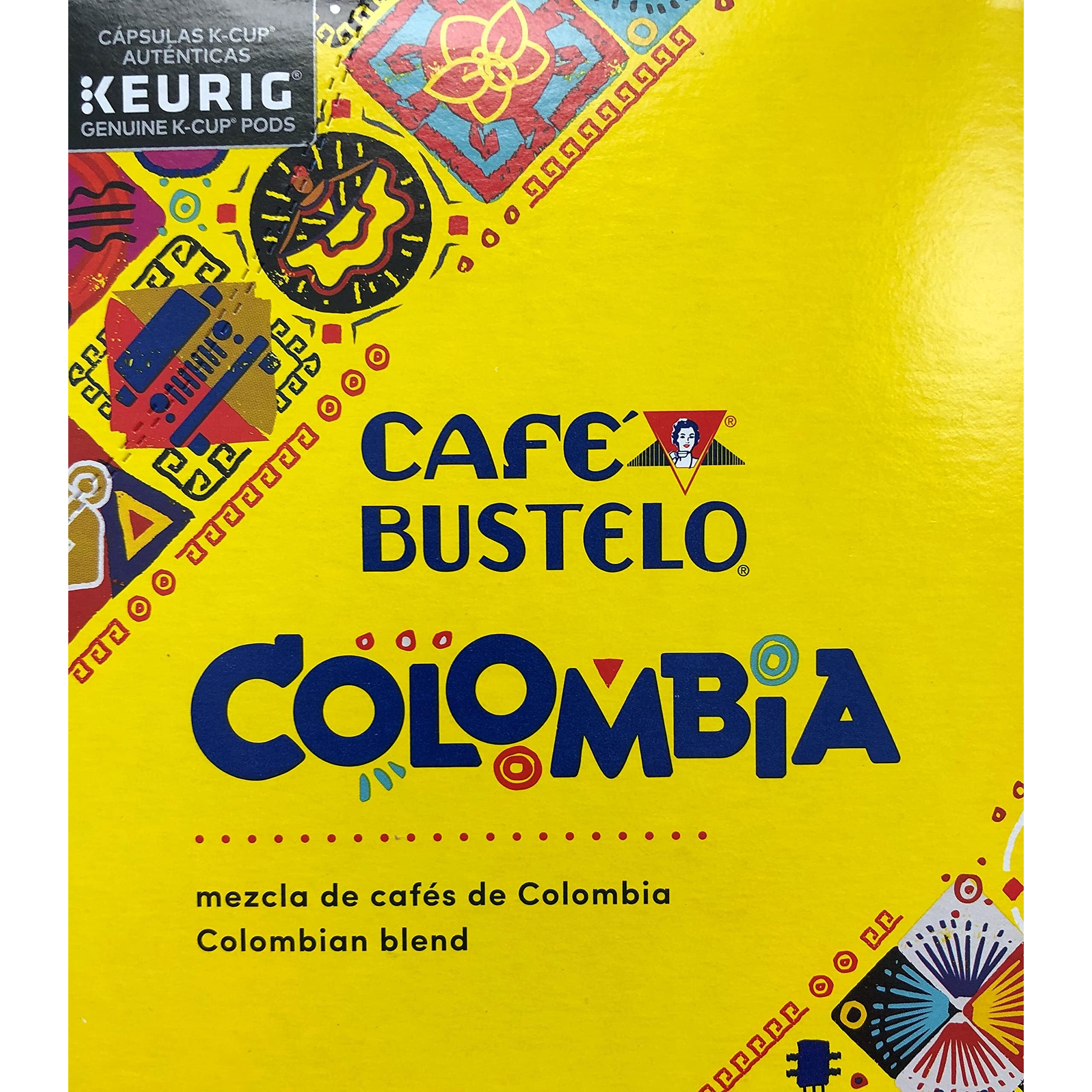 Caf   Bustelo 100 % Colombian Coffee 48 K Cup Packs (Packaging May Vary)