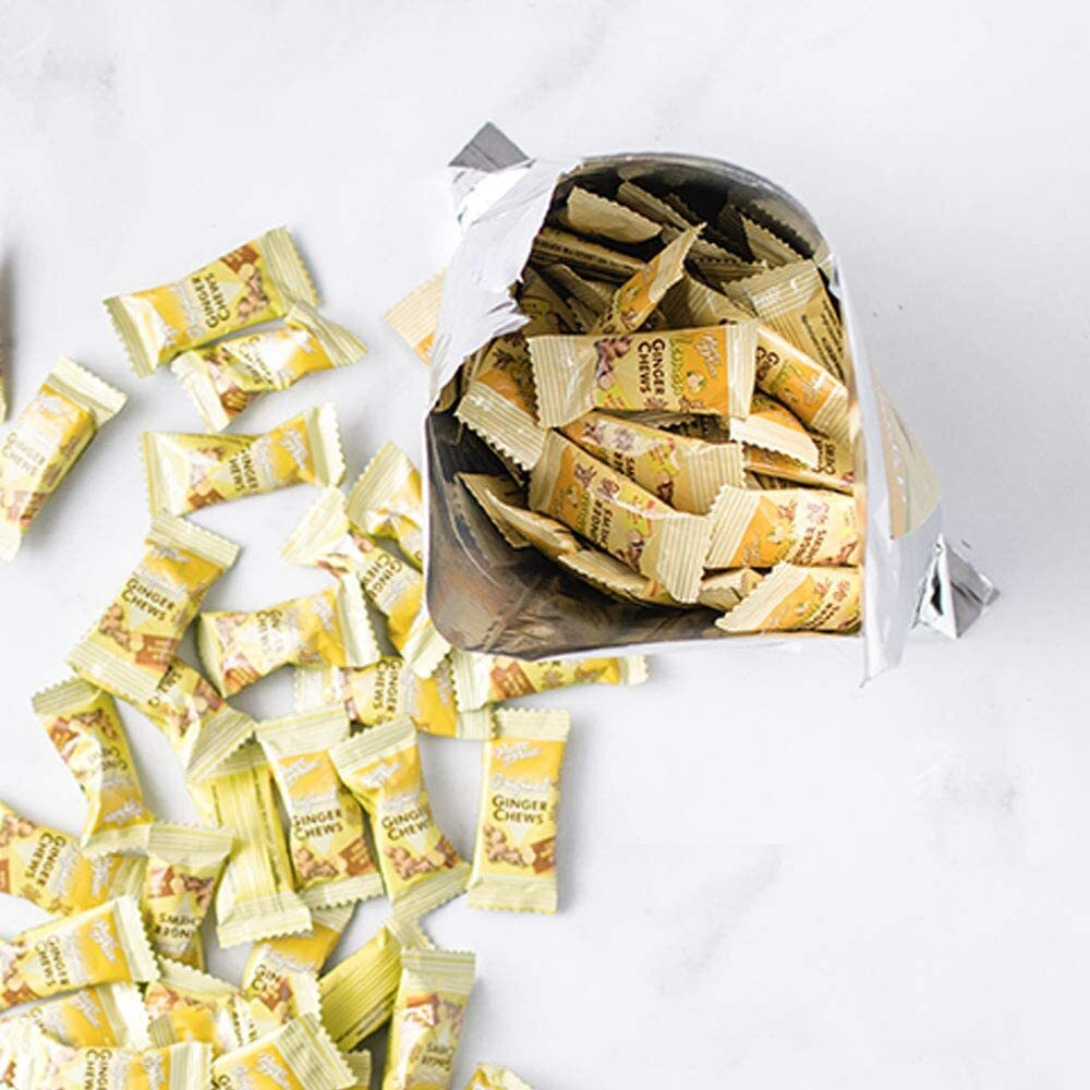 Prince Of Peace Ginger Chews Original, 1 Lb. Candied Ginger, Natural Ginger Chews Candy, Candy Pack, Selected By Spicebro Online Market