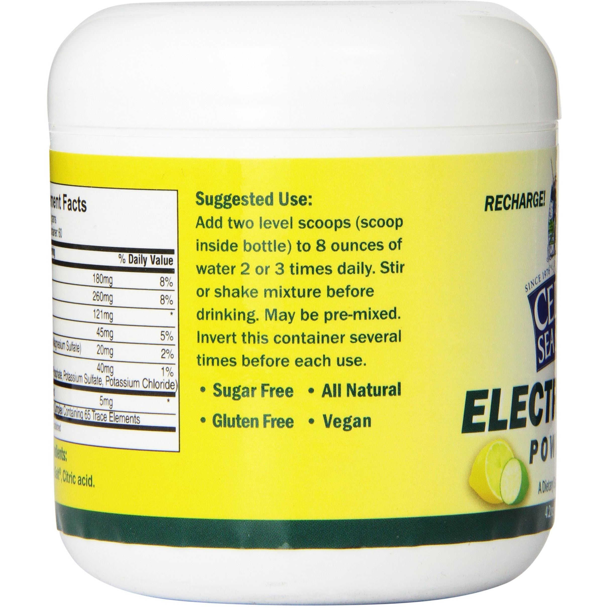 Celtic Sea Salt Electrolyte Powder Drink Mix, 4.2 Ounce