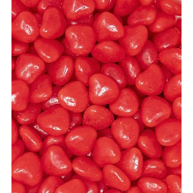 Cinnamon Hearts - 1.5 Lbs Of Sweet Spicy Crunchy Heart Shaped Candy