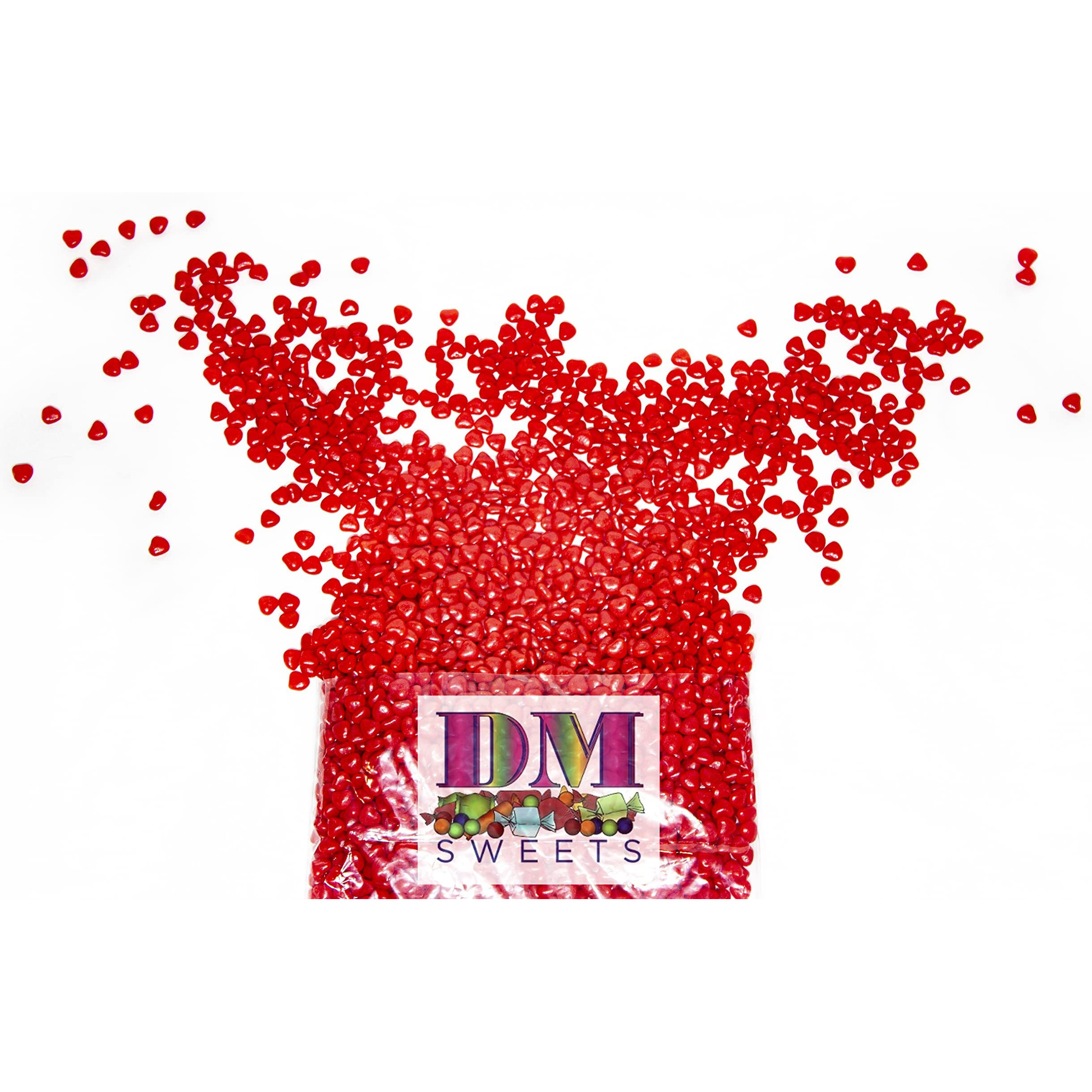 Cinnamon Hearts - 1.5 Lbs Of Sweet Spicy Crunchy Heart Shaped Candy