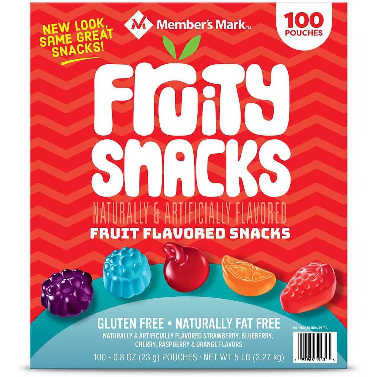 Member's Mark Fruity Snacks, 0.80 Ounce (100 Count)