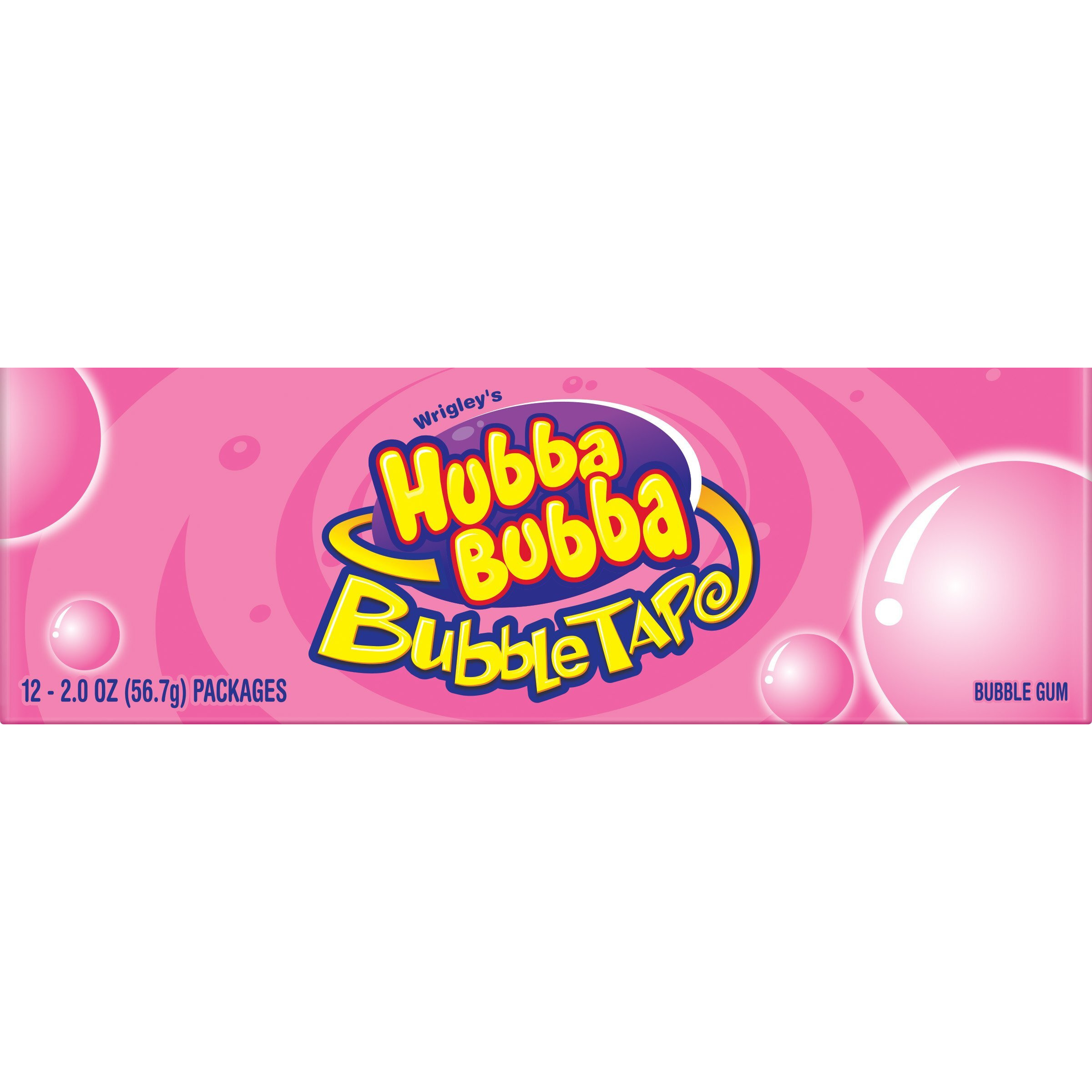 Hubba Bubba Bubble Tape Original, 6-Null Boxes (Pack Of 24)