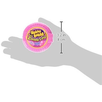 Hubba Bubba Bubble Tape Original, 6-Null Boxes (Pack Of 24)