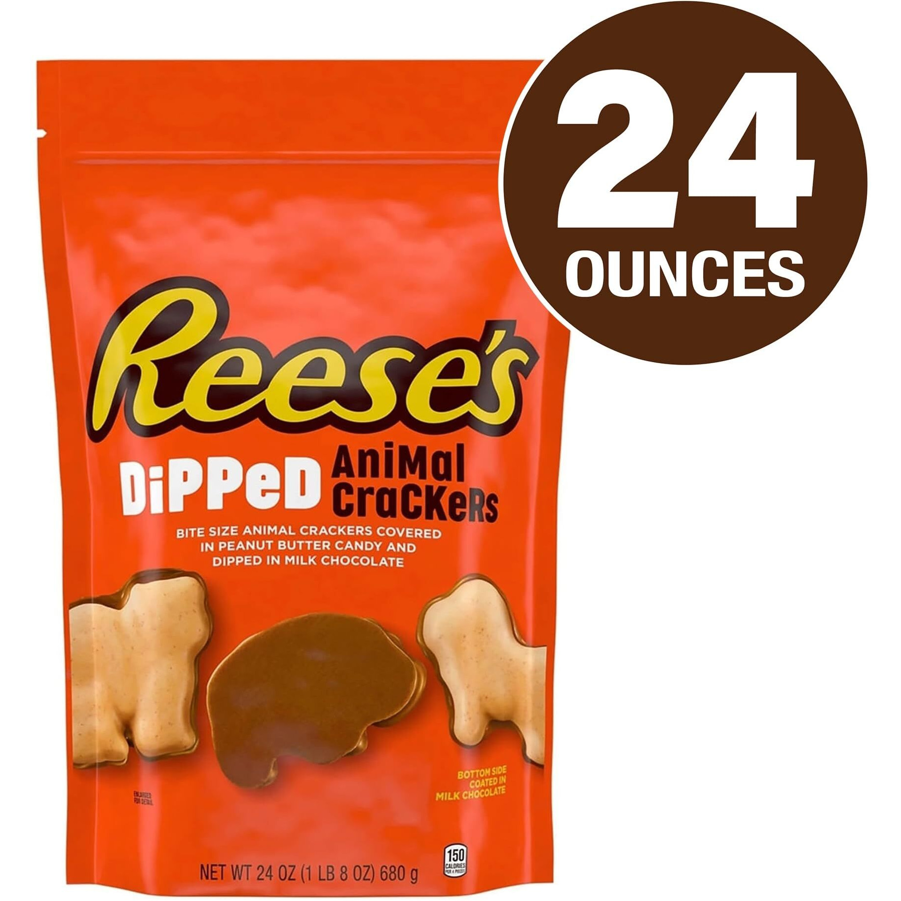 Reese's Dipped Animal Crackers Pouch (24 Oz.)