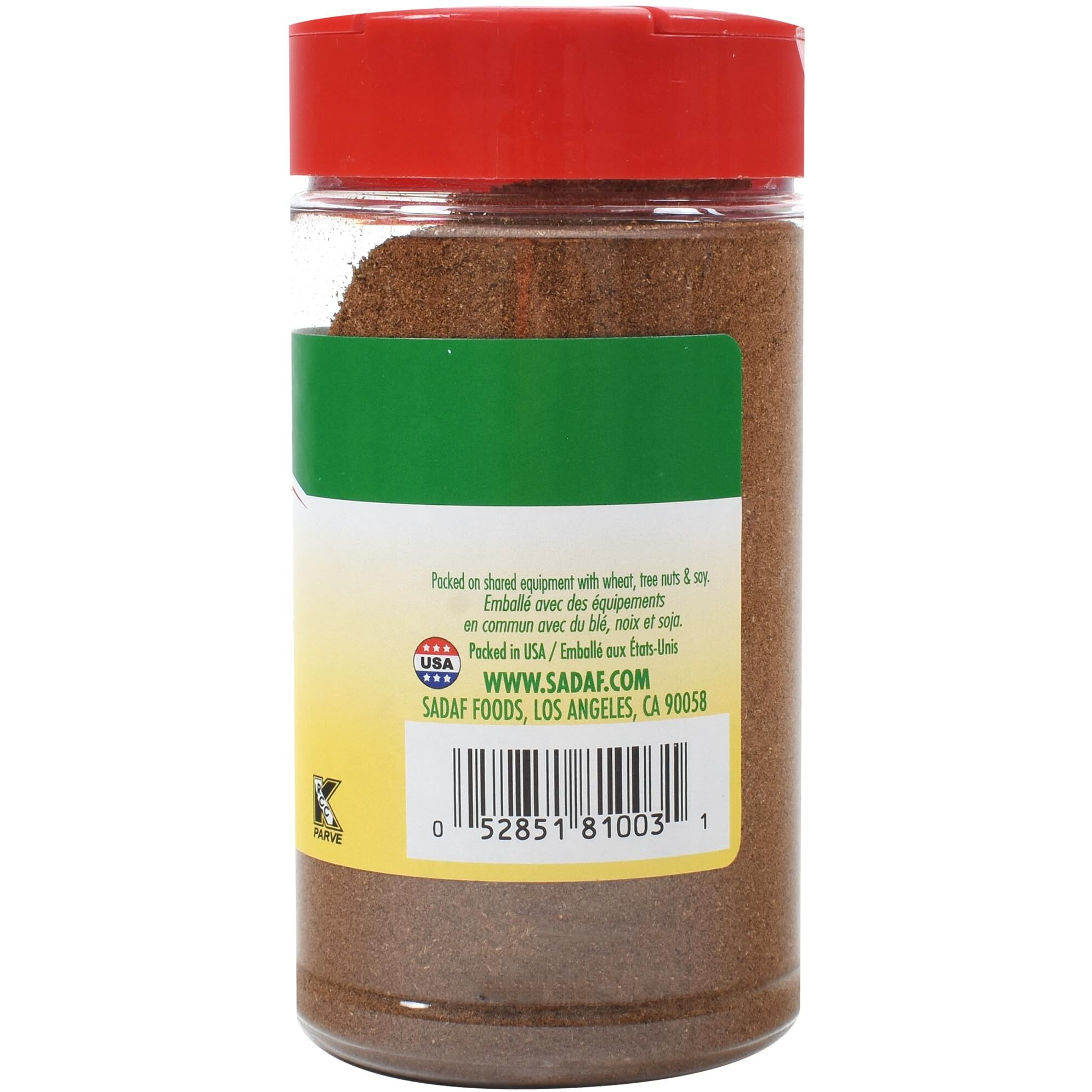 Sadaf Seasoning 7 Spices - Lebanese Blend Of Spices - Baharat Spices - Seven Spice Blend From The Middle East Lebanese Style - 7-Spice All Purpose Seasoning - 5 Oz (3 Pack)