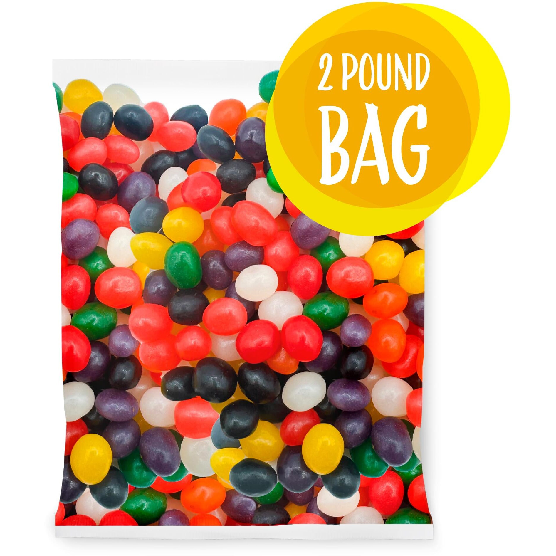 Classic Jelly Beans - Assorted Flavors Candy, 2-Pound Pack