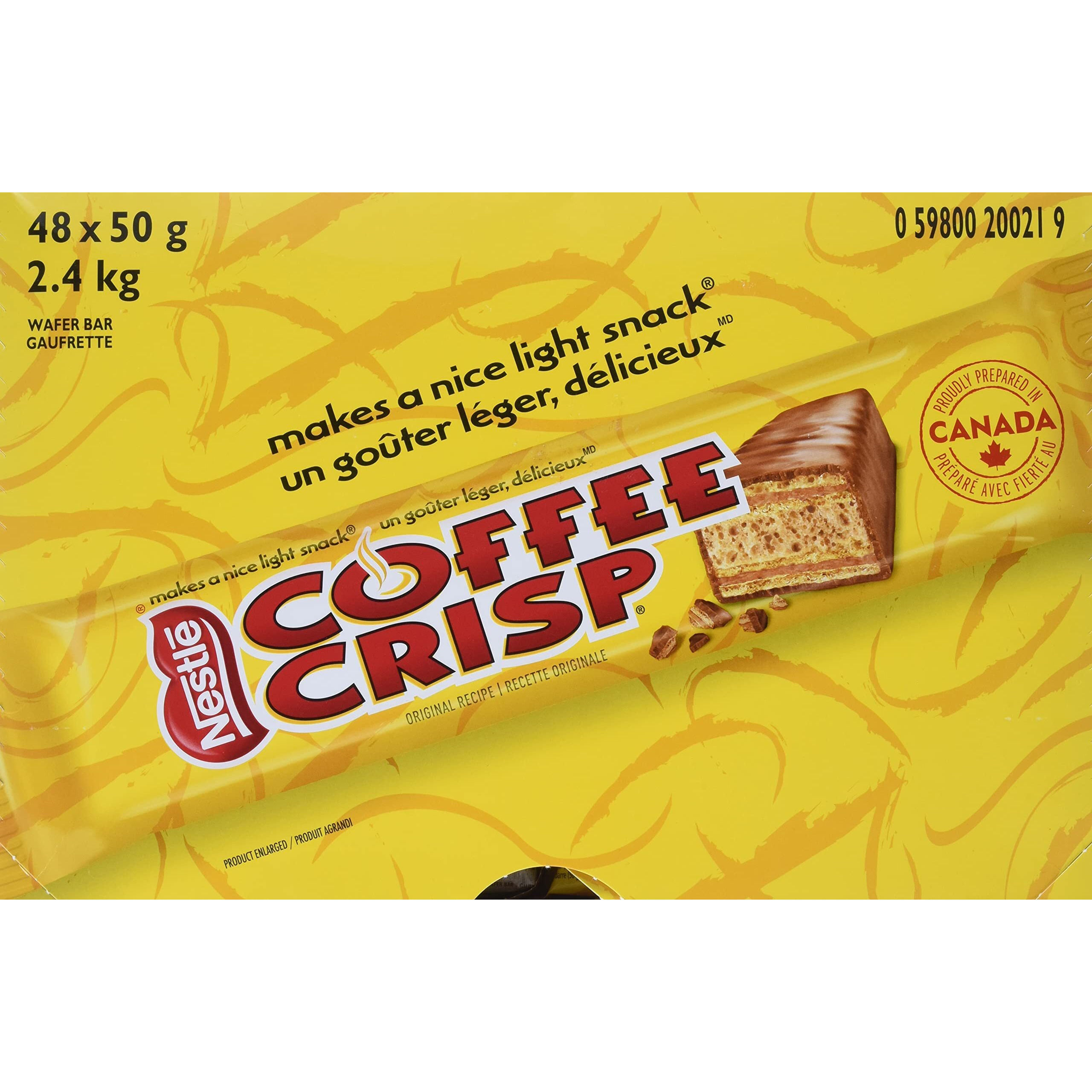 Nestle Coffee Crisp Bar, 1.76-Ounce Bars (Pack Of 48)