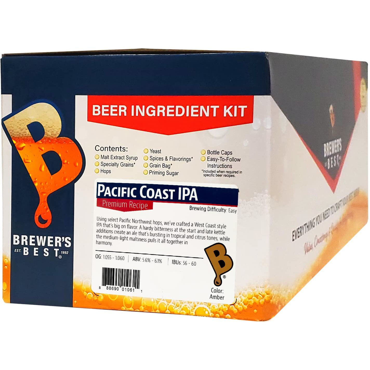 Pacific Coast Ipa Beer Ingredient Kit