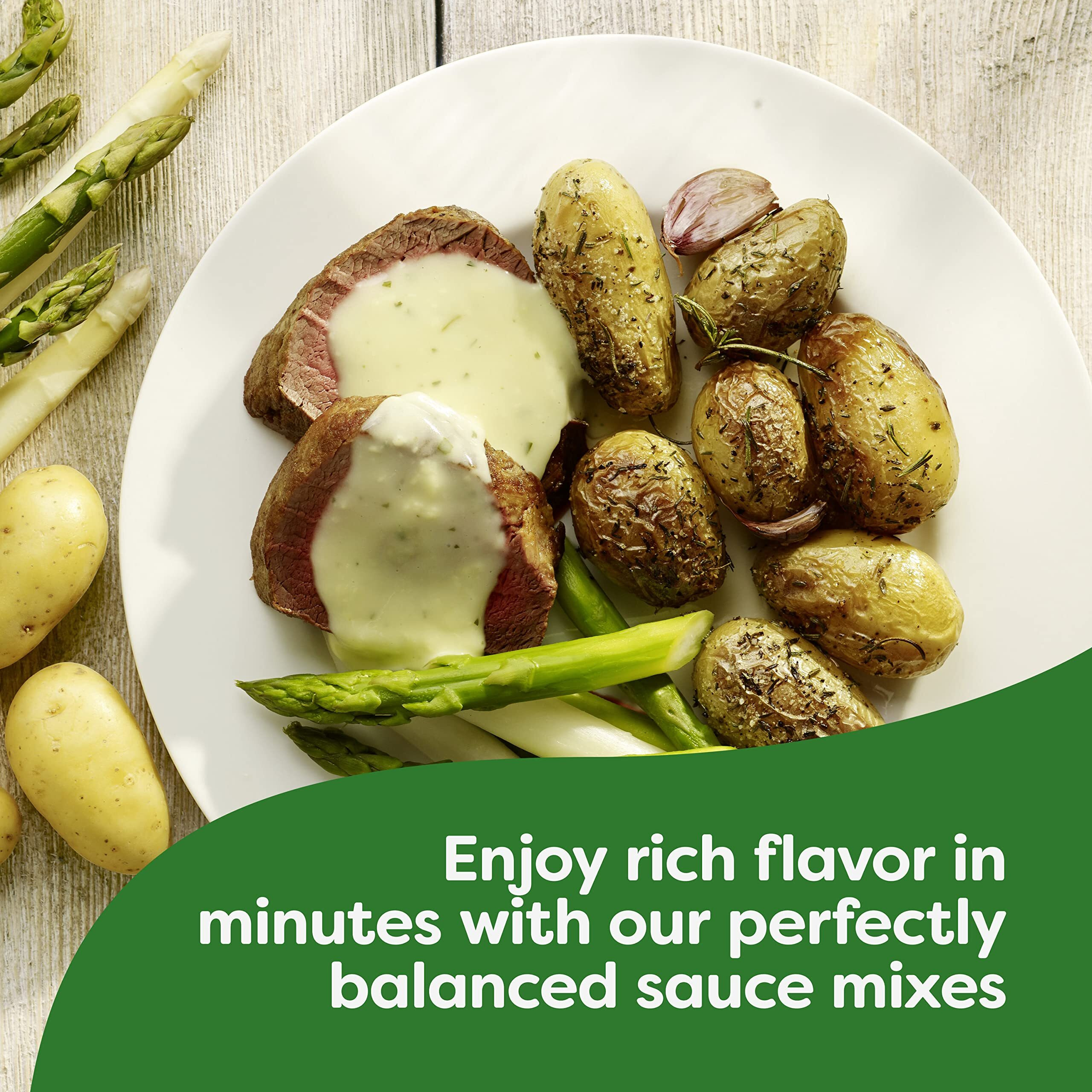 Knorr Sauce Mix Sauces For Simple Meals And Sides Bearnaise No Artificial Flavors, No Added Msg 0.9 Oz, Pack Of 24