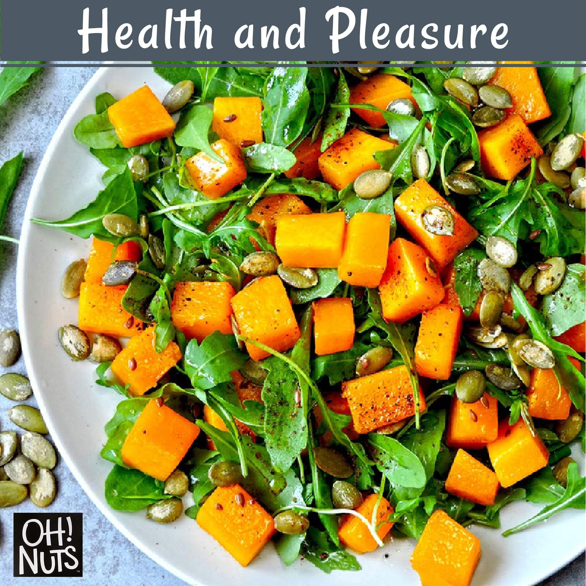 Pumpkin Seeds | Raw - 100% Natural | 5 Lb | Unshelled Pepitas Raw | Packed In New York Zip-Seal Bag For Exceptional Freshness By Oh Nuts