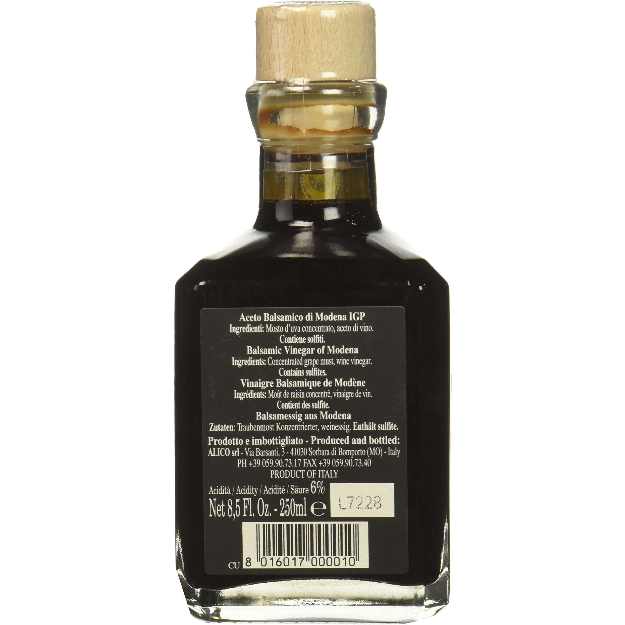 Fattoria Estense Balsamic Vinegar Gold Label (1 X 8.5 Oz)