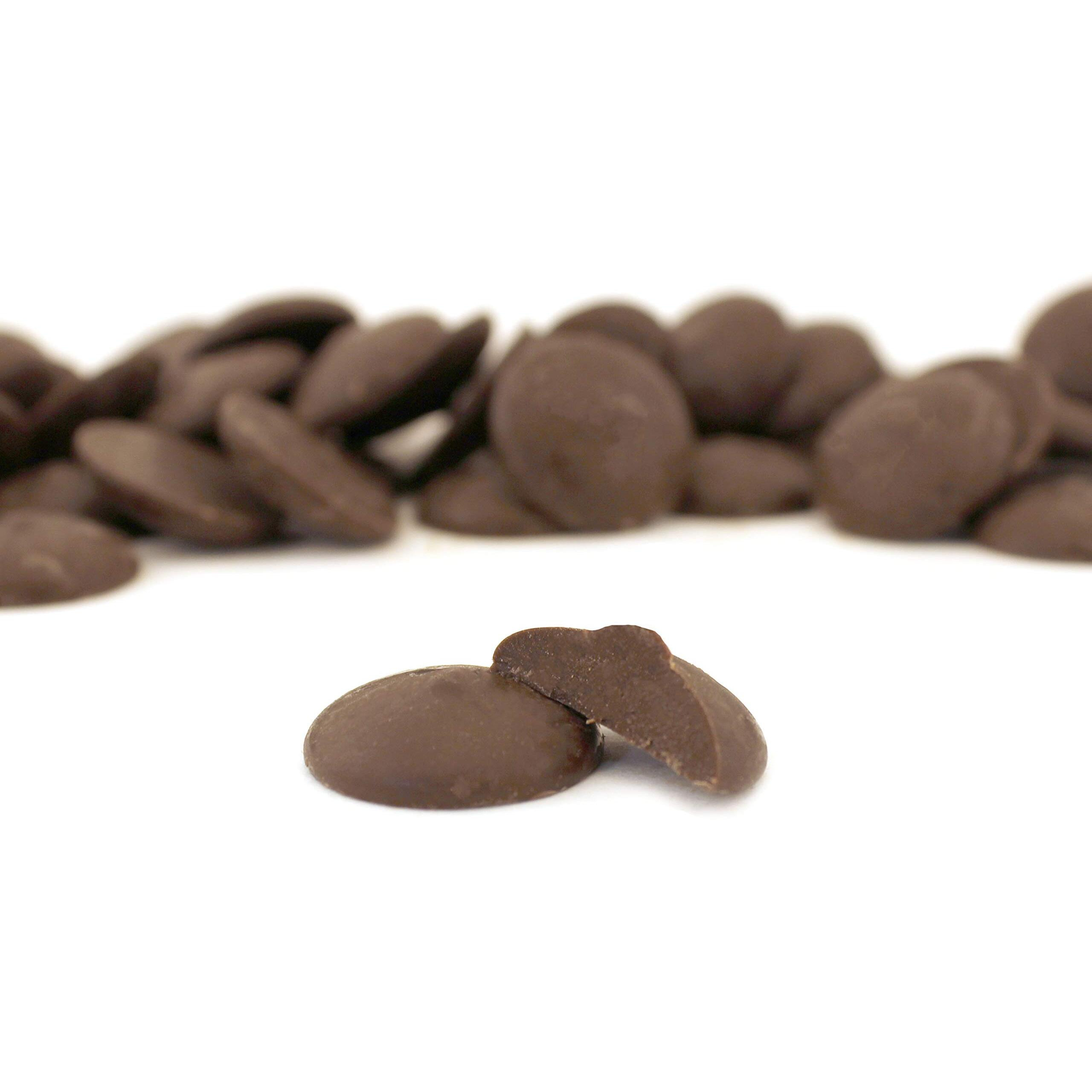 Merckens Milk Chocolate, Melting Wafers Buttons Baking Candy (2 Pounds Bag)