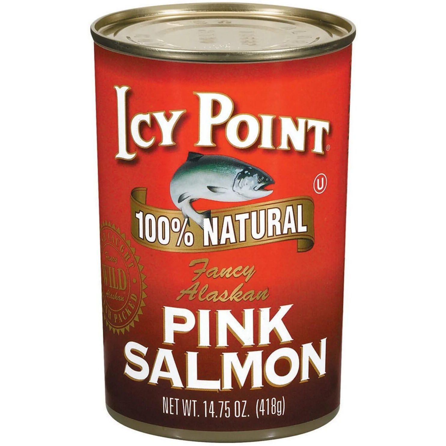 Icy Point Alaska Pink Salmon, 14.75-Ounce Cans (Pack Of 8)