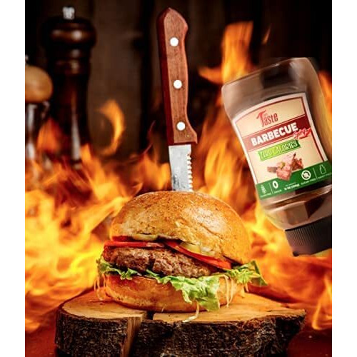 Mrs Taste Multi-Pack Sugar Free Bbq, Zero Calories, Zero Sodium, Zero Sugar, High Fiber, Keto Friendly, Paleo Friendly, Condiments And Sauces (2 Pack, Bbq)