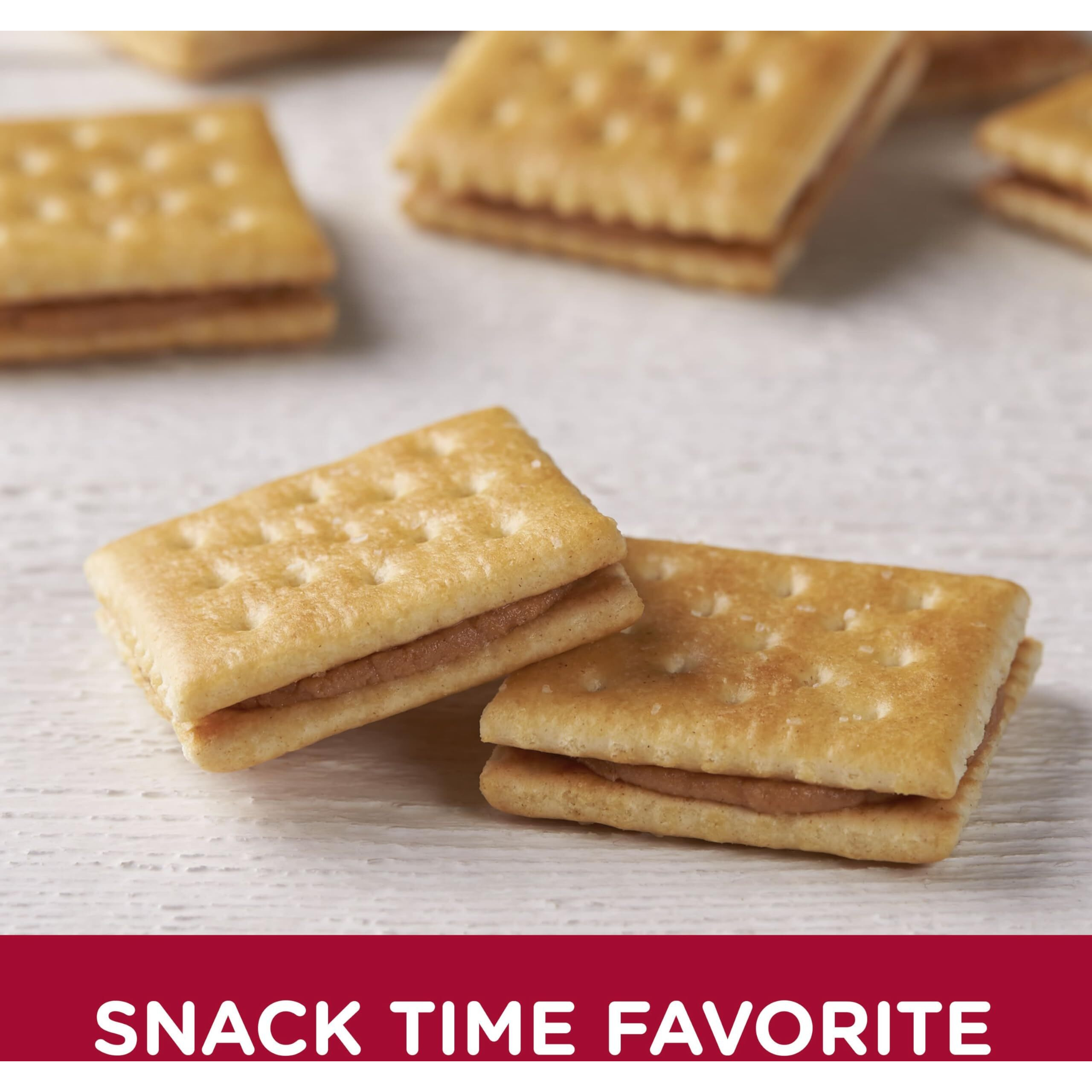 Austin Sandwich Crackers, Single Serve Snack Crackers, Office And Kids Snacks, Peanut Butter On Toasty (12 Trays, 96 Packs)