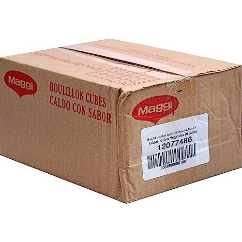 Maggi Veggie Bouillon Cube 2.82 Oz(Pack Of 4)
