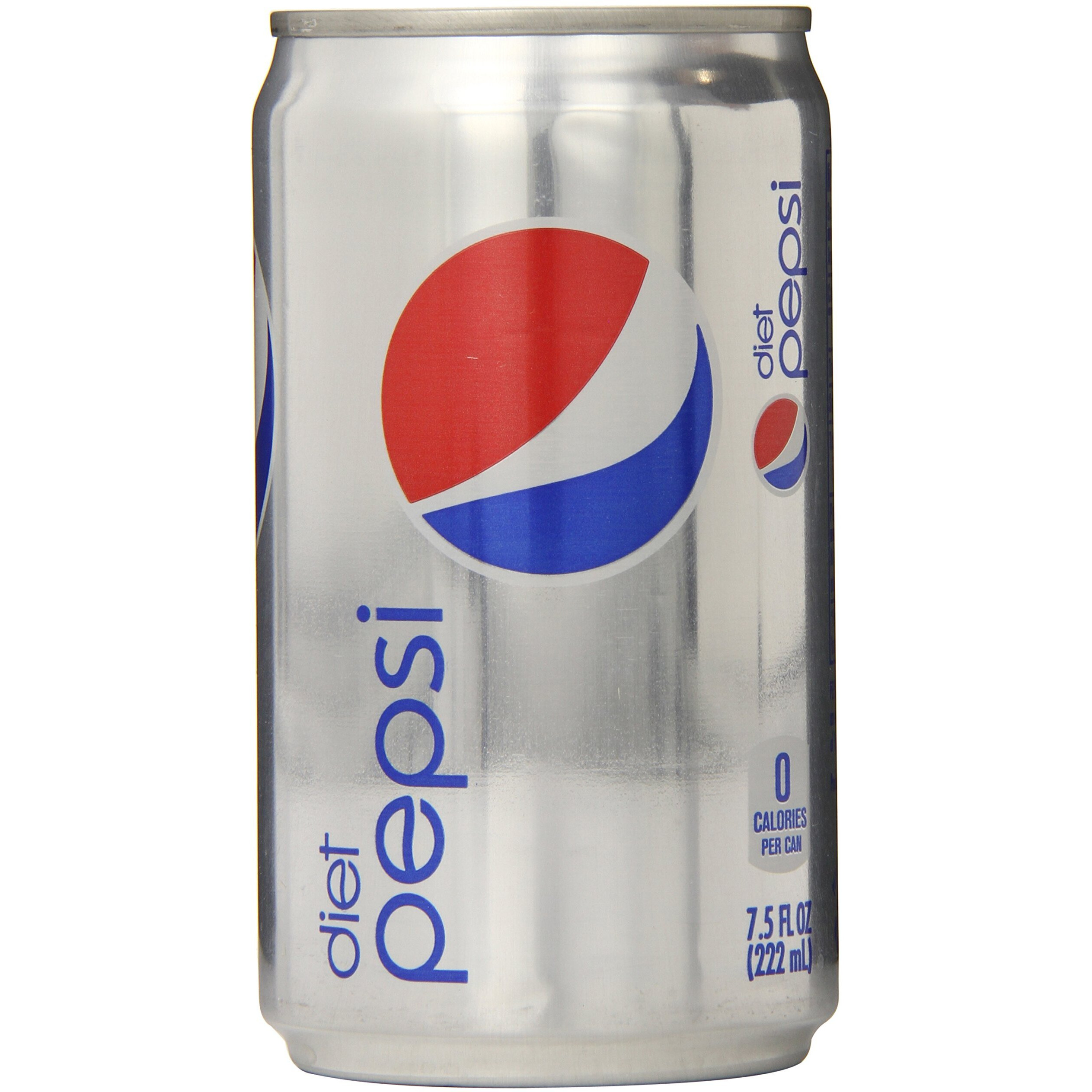 Diet Pepsi, 7.5 Fl Oz Mini Cans, 24 Pack
