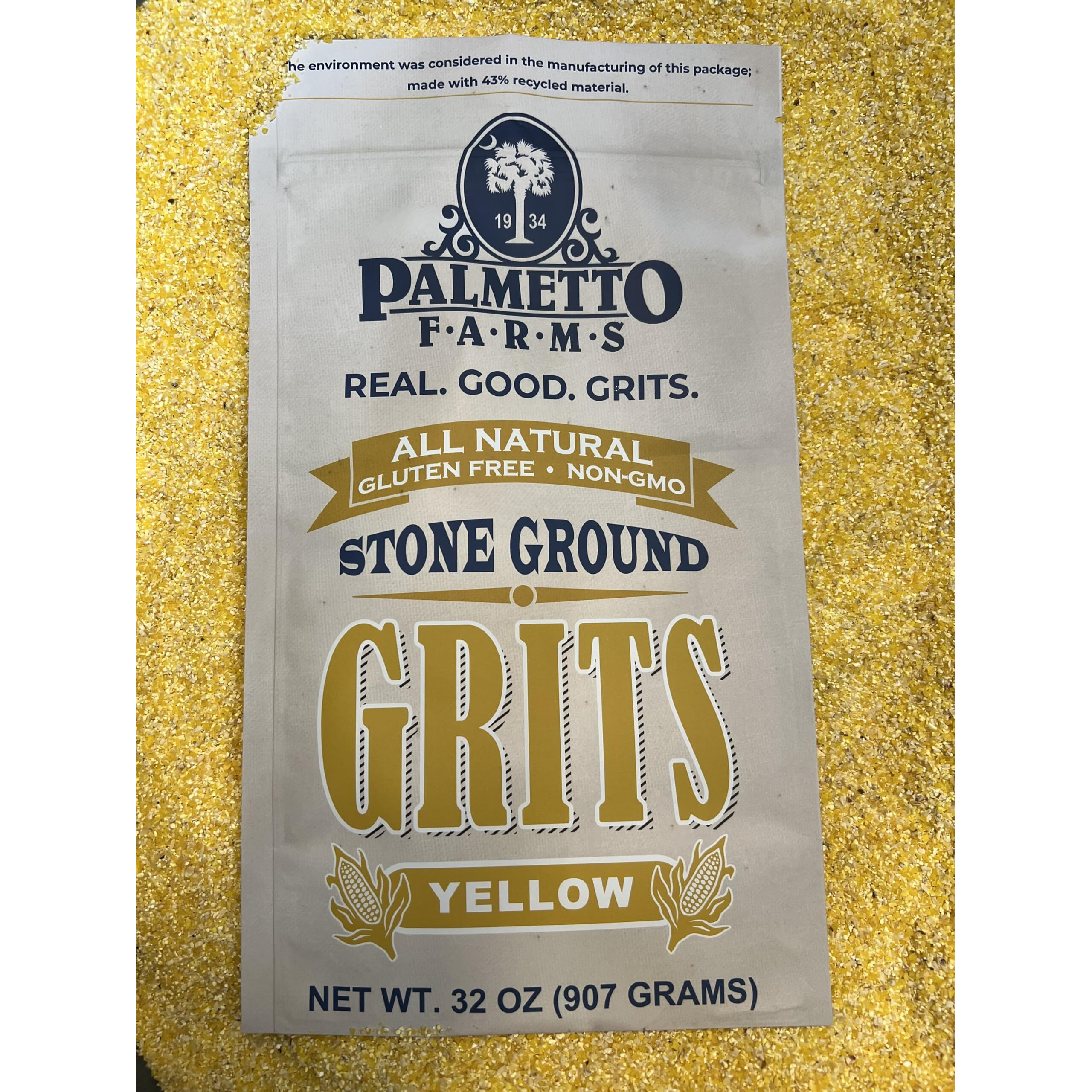 Palmetto Farms Yellow Grits 3 Pack